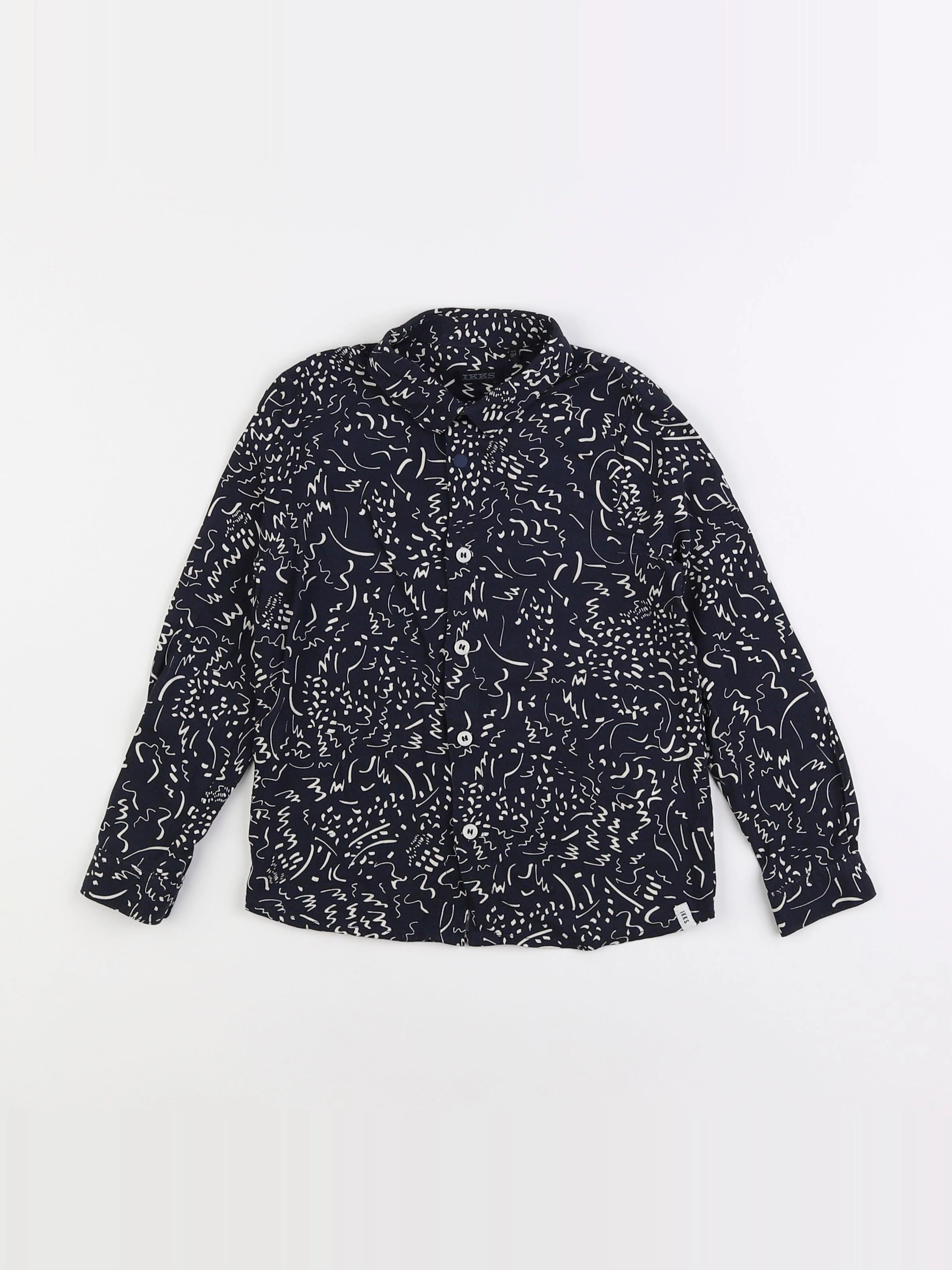 IKKS - chemise bleu - 4 ans