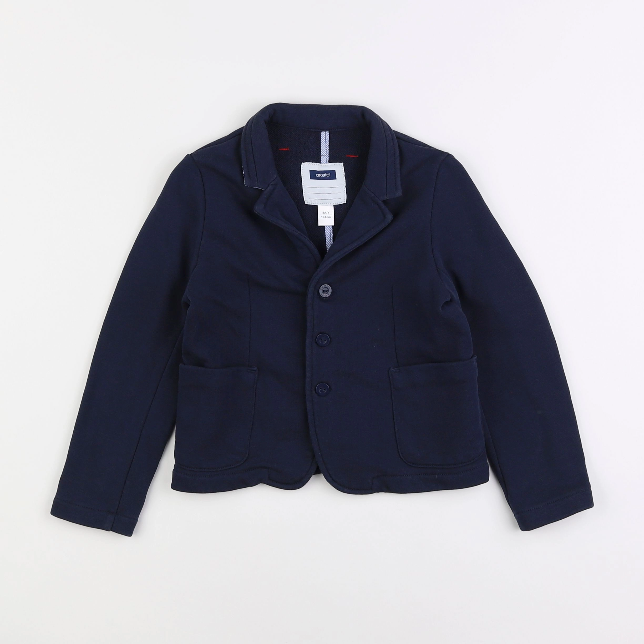 Okaidi - veste bleu - 4 ans