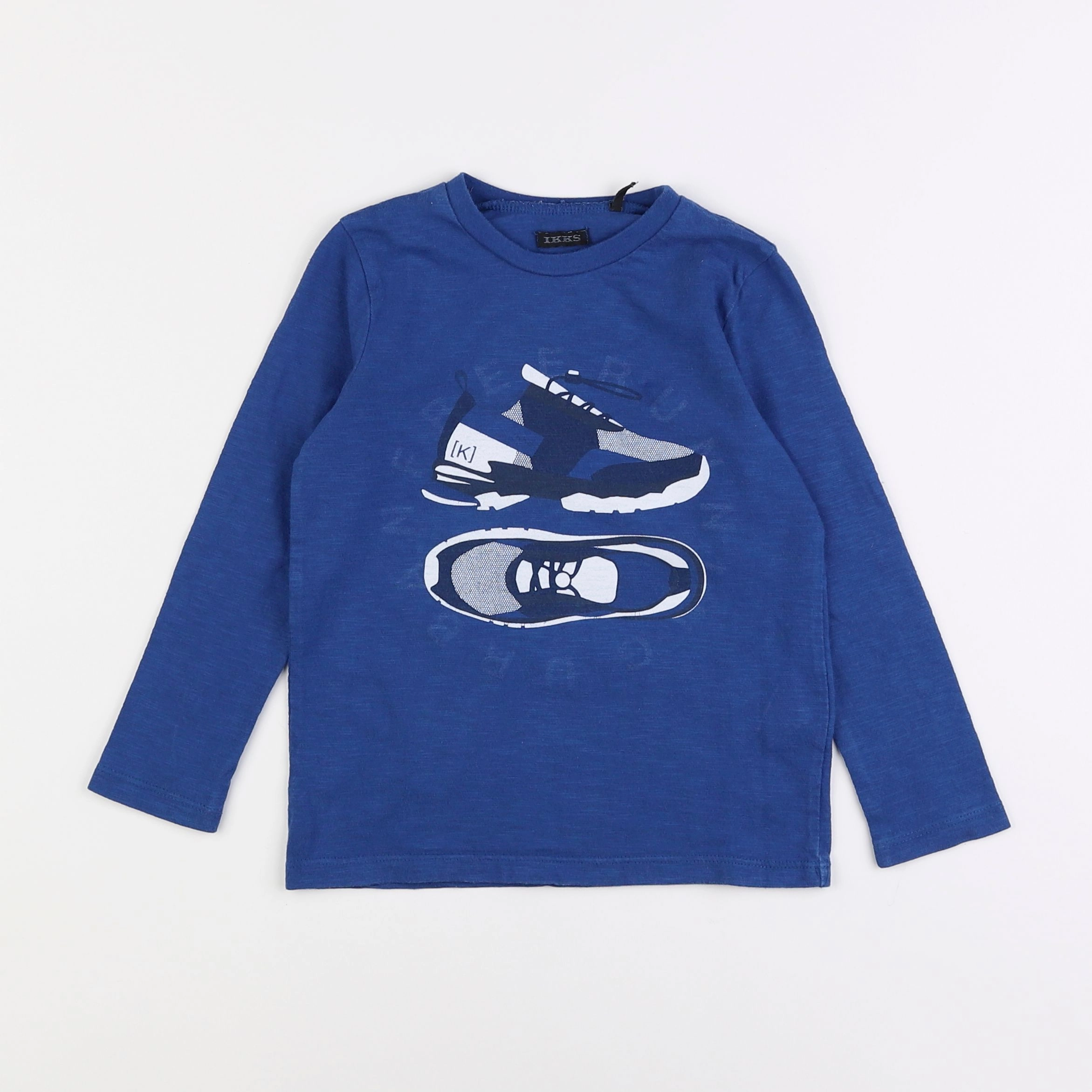 IKKS - tee-shirt bleu - 4 ans