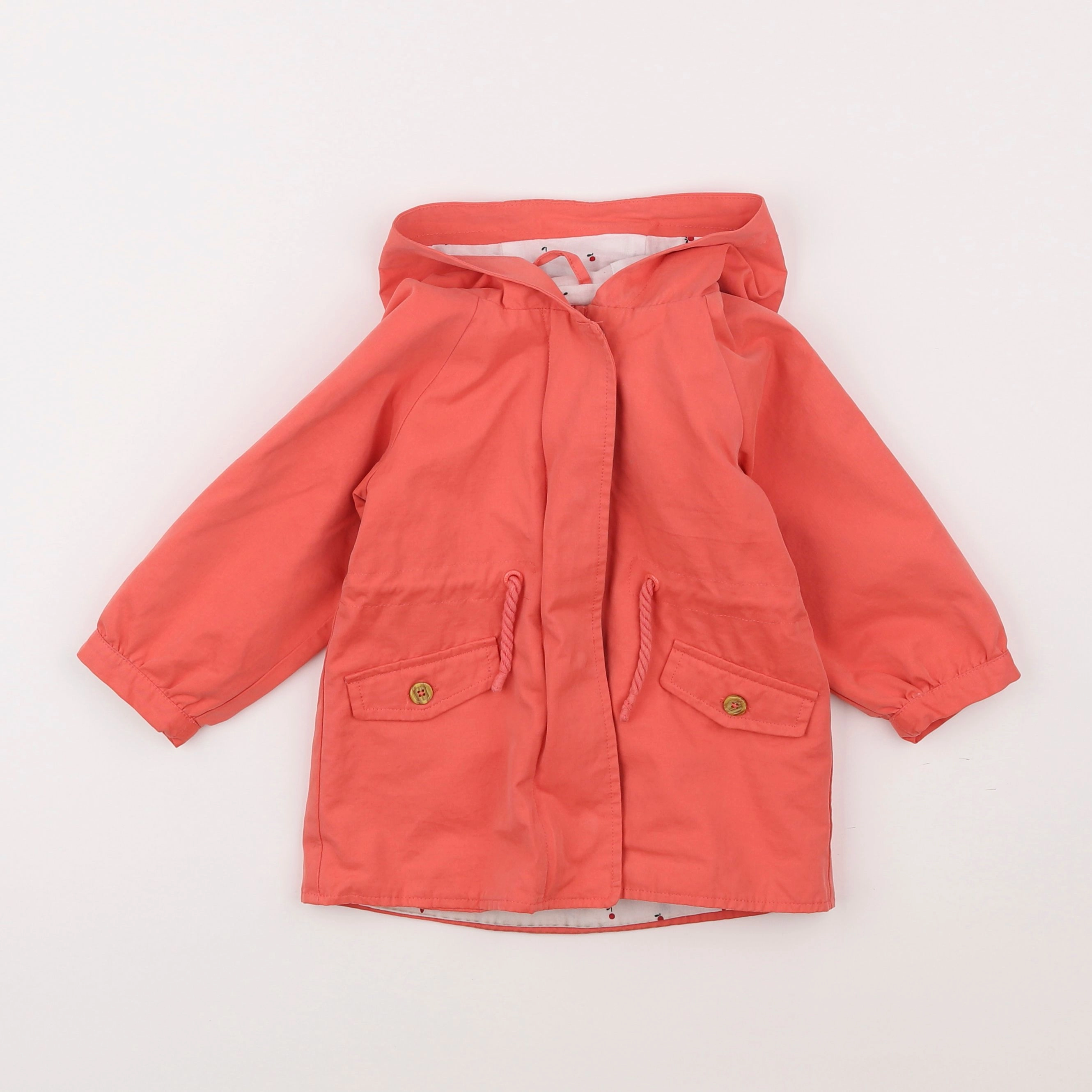 Vertbaudet - imperméable orange - 3 ans