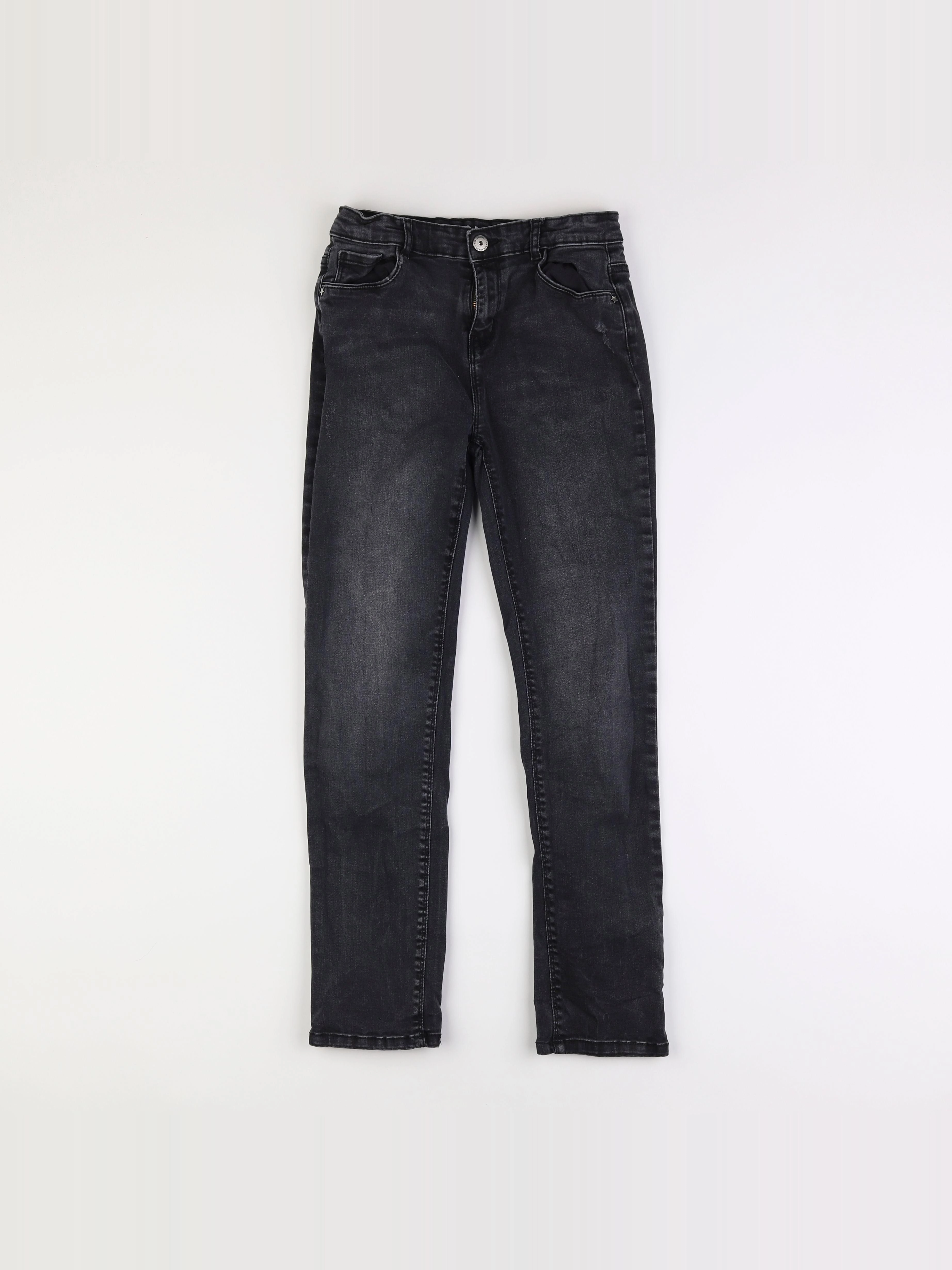 Vertbaudet - jean gris - 14 ans