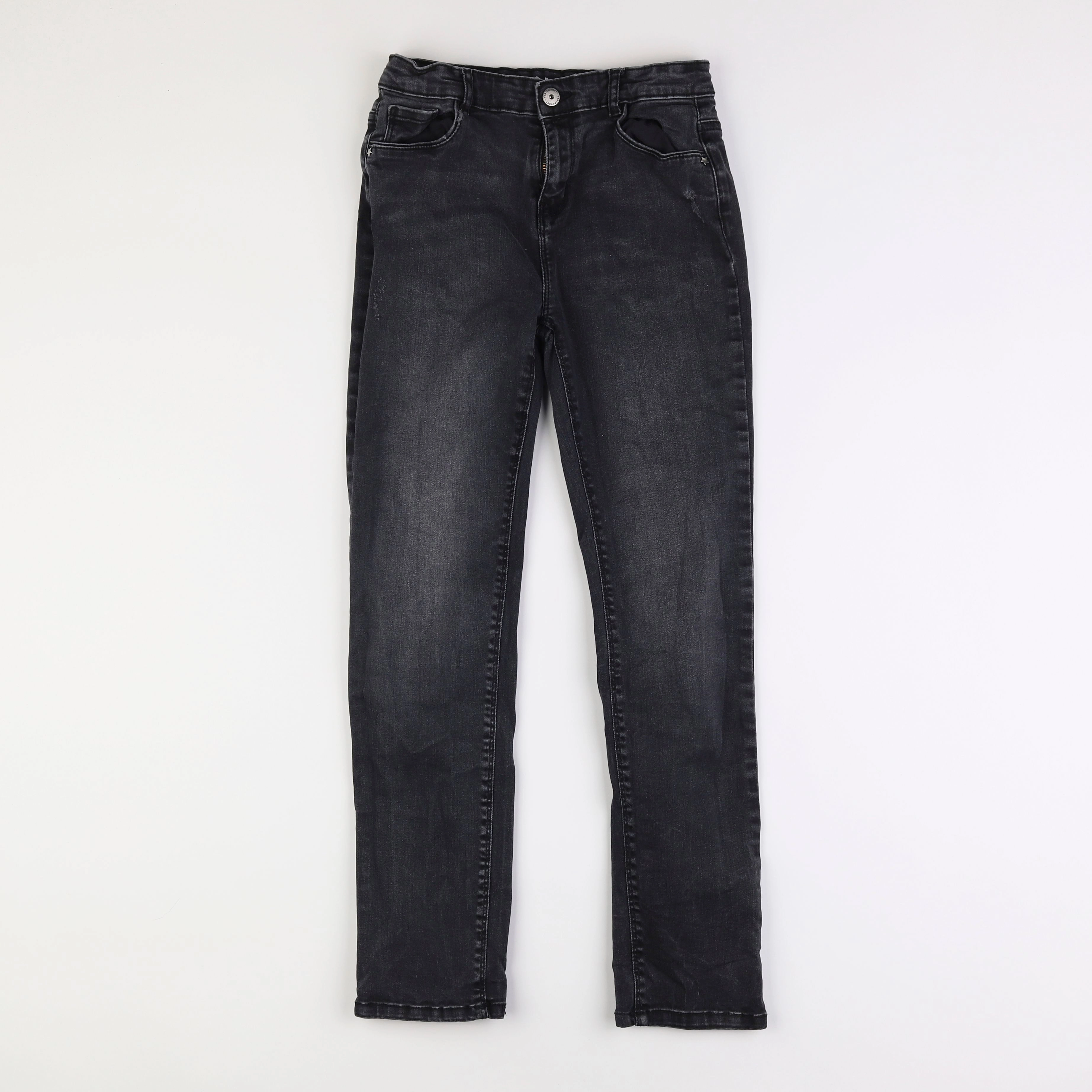 Vertbaudet - jean gris - 14 ans