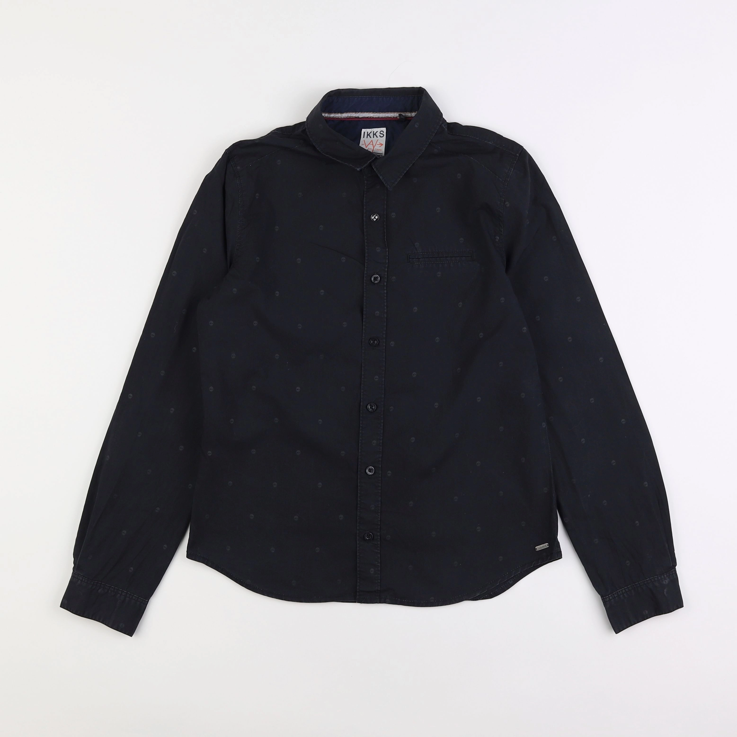 IKKS - chemise noir - 12 ans