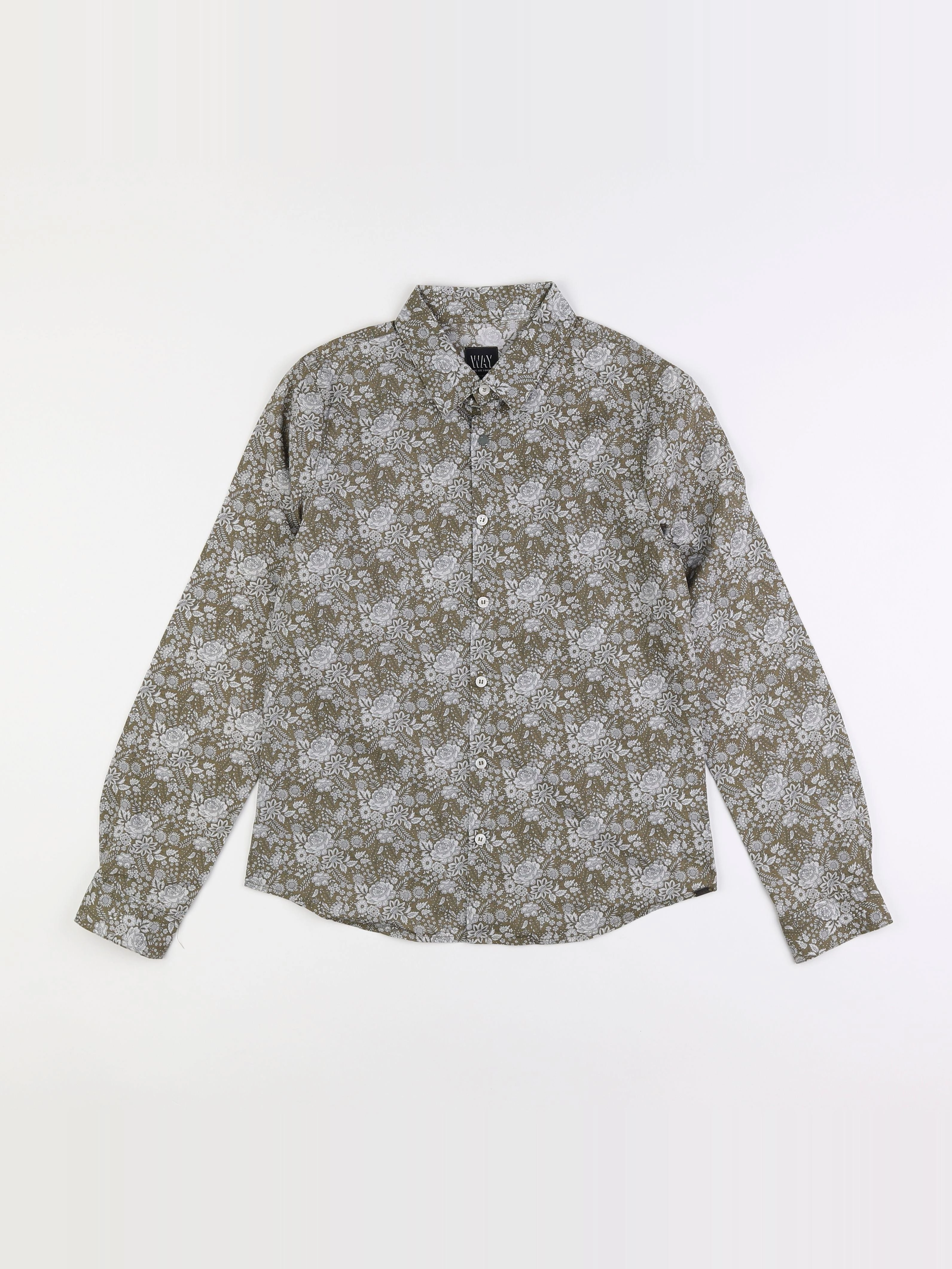 IKKS - chemise vert - 12 ans