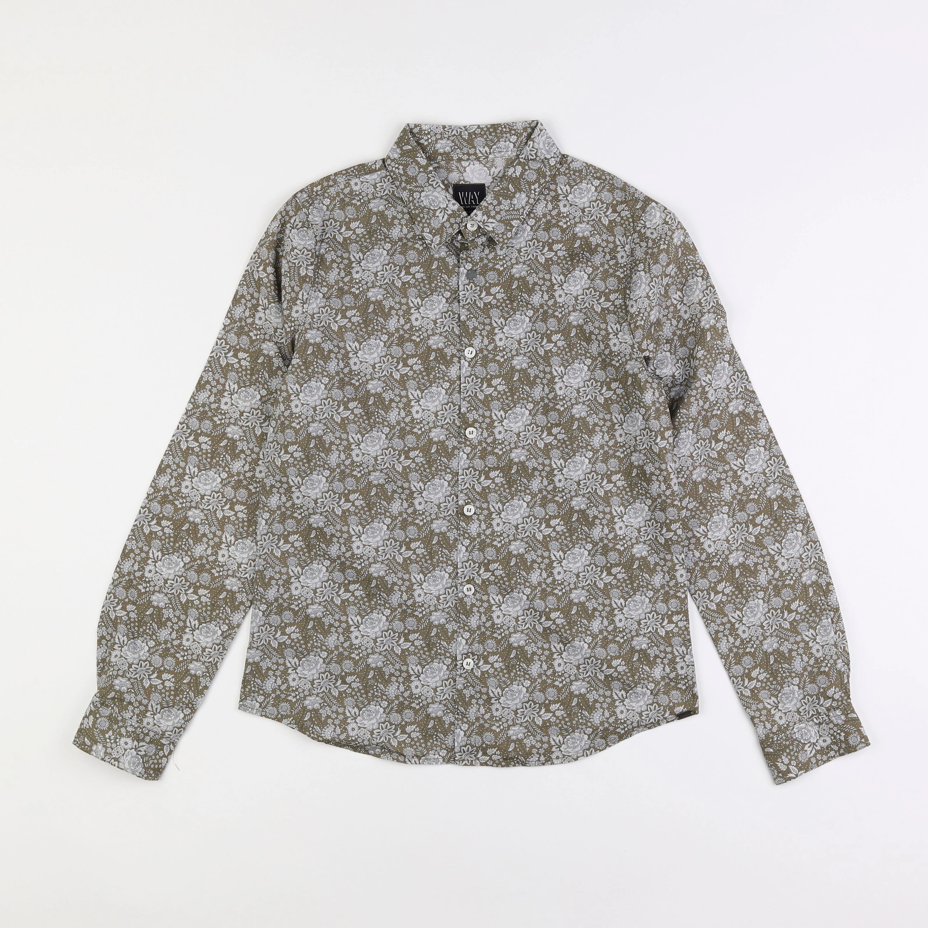IKKS - chemise vert - 12 ans