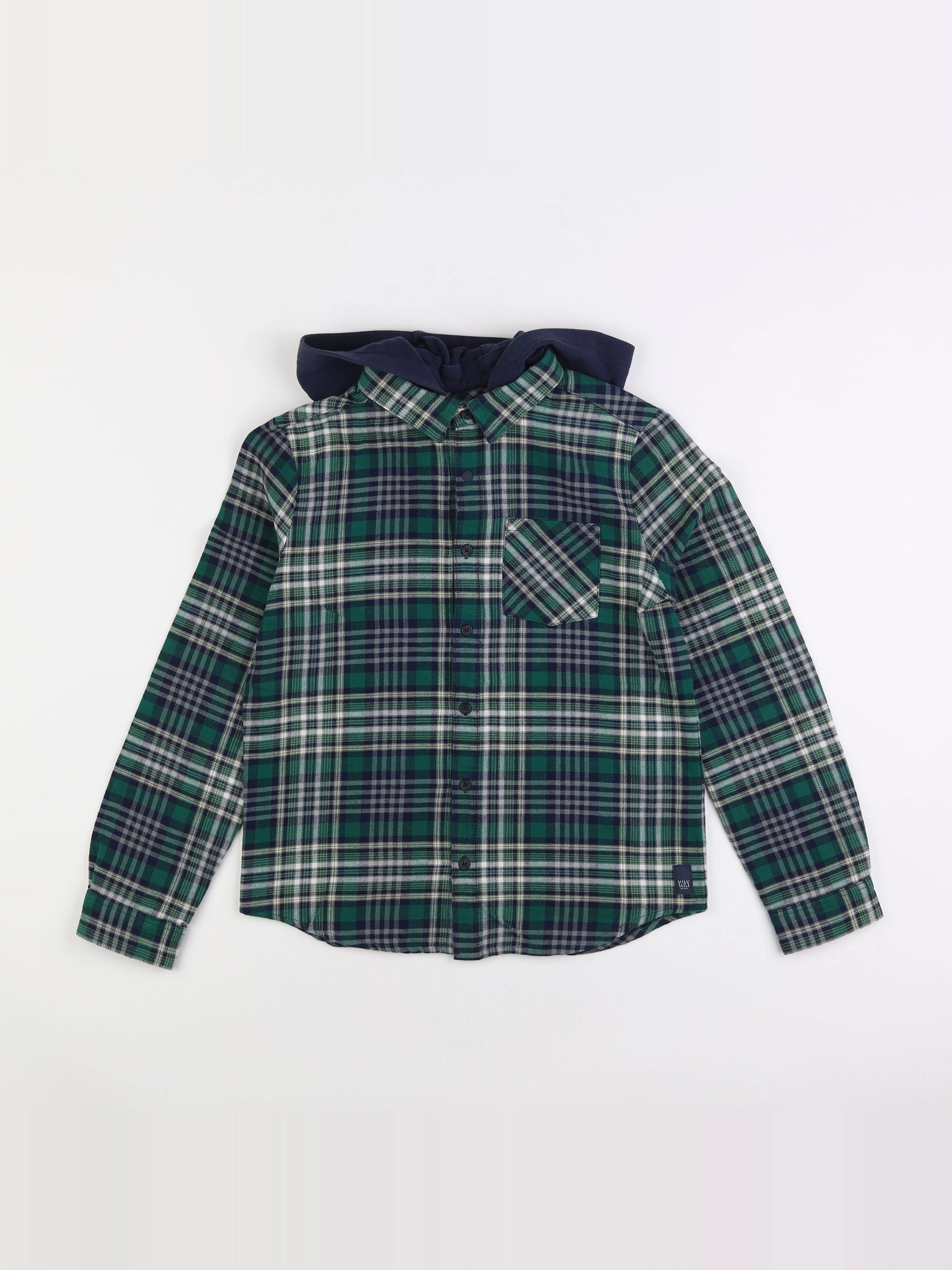 IKKS - chemise vert - 12 ans