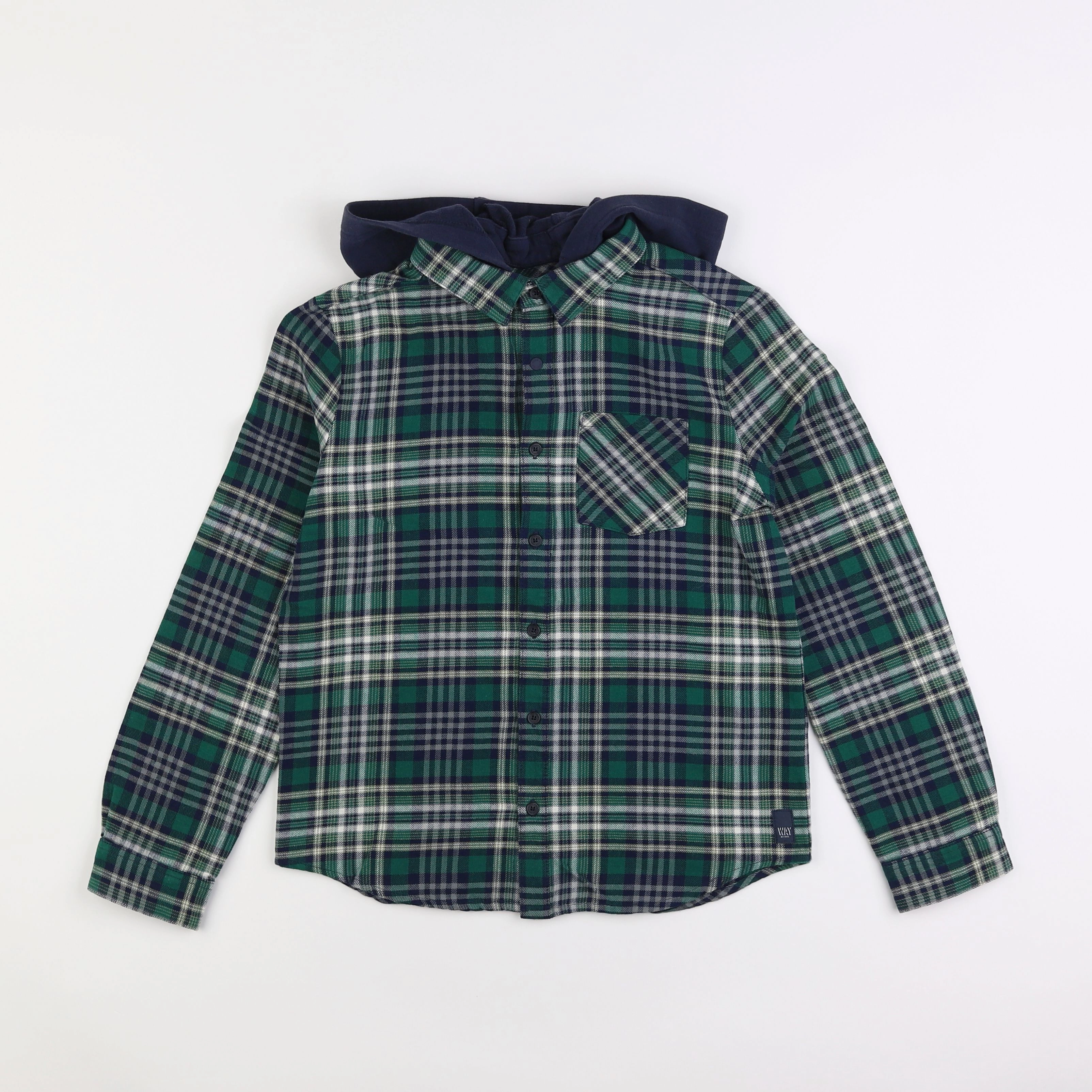 IKKS - chemise vert - 12 ans