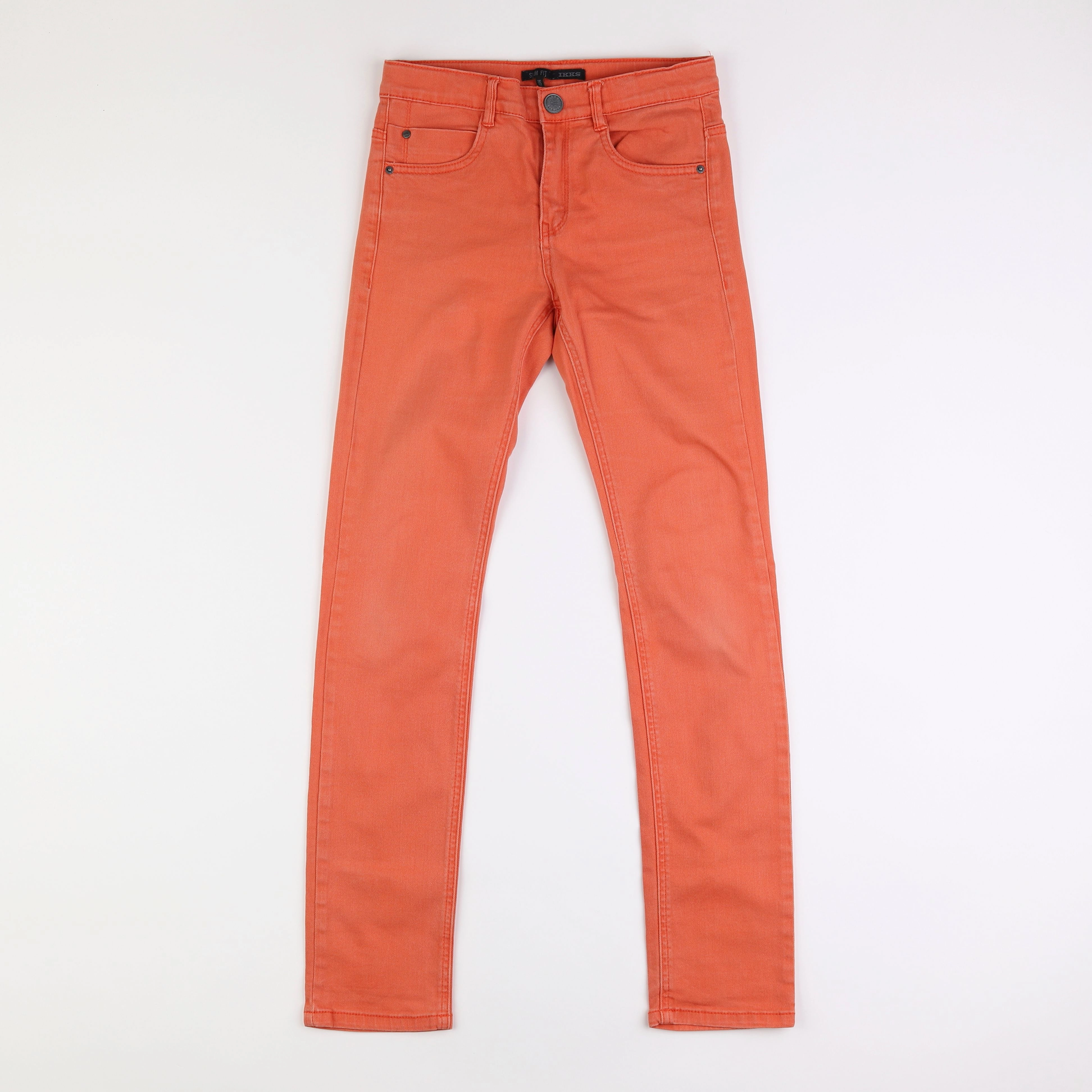 IKKS - jean orange - 12 ans