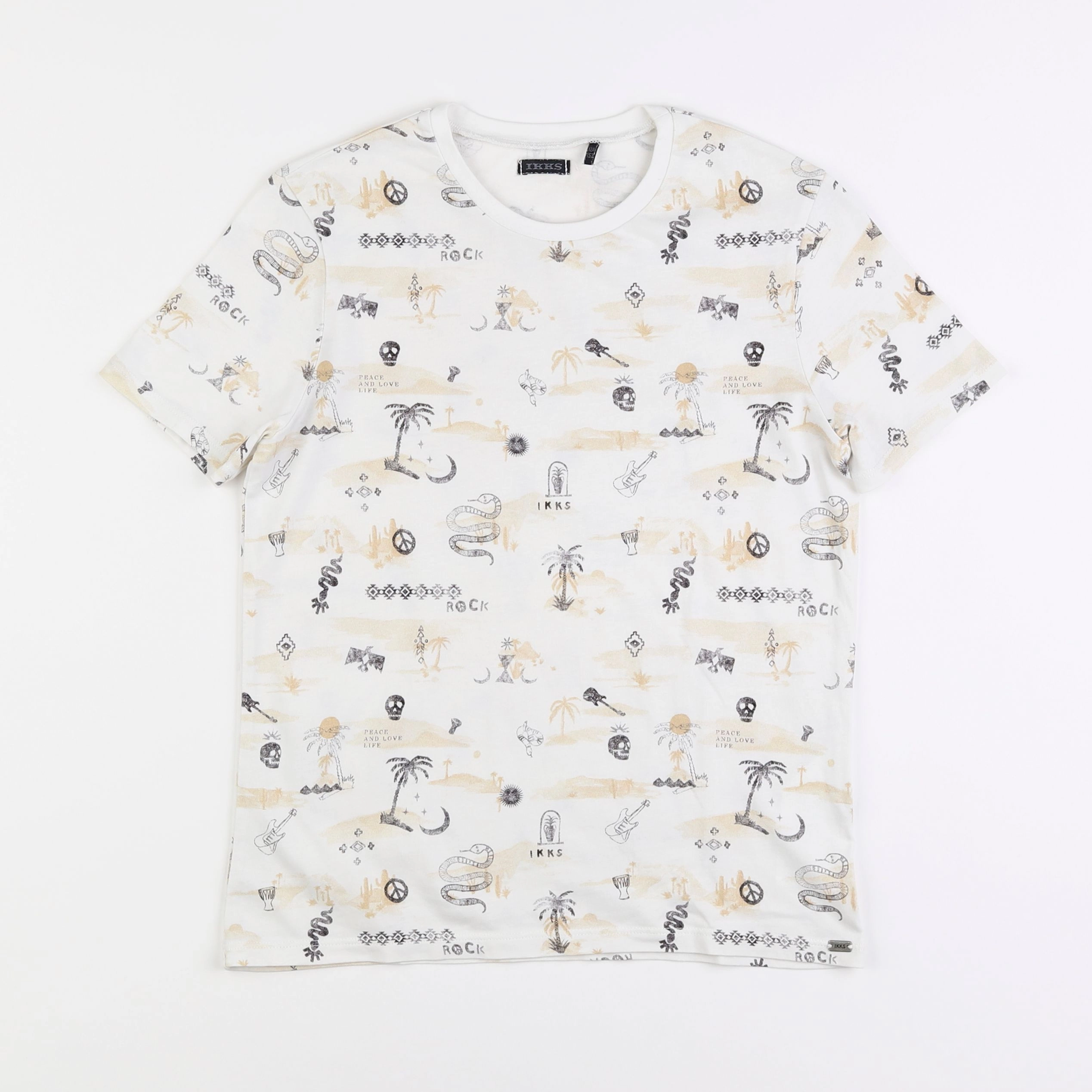 IKKS - tee-shirt blanc - 12 ans