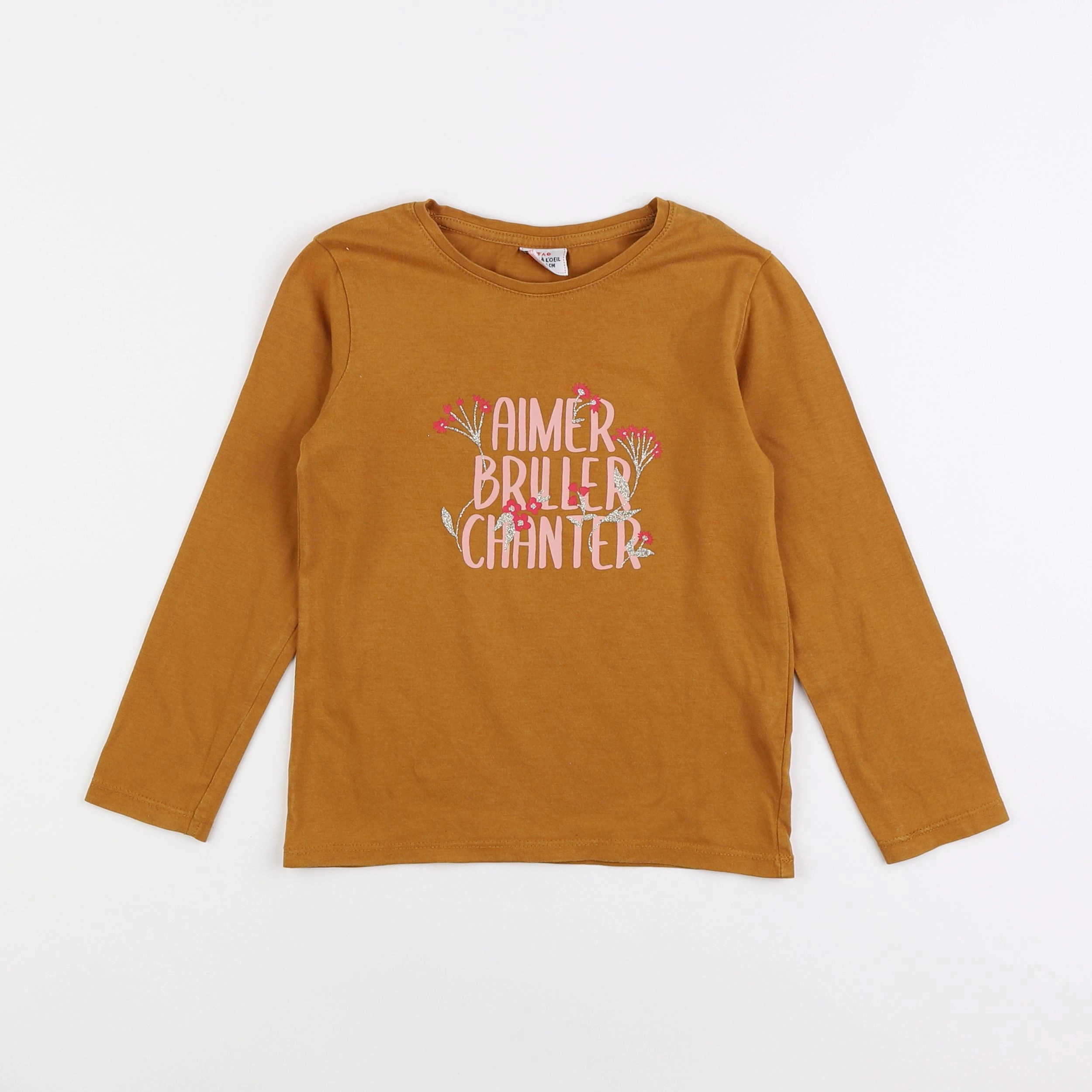 Tape à l'oeil - tee-shirt jaune - 6 ans