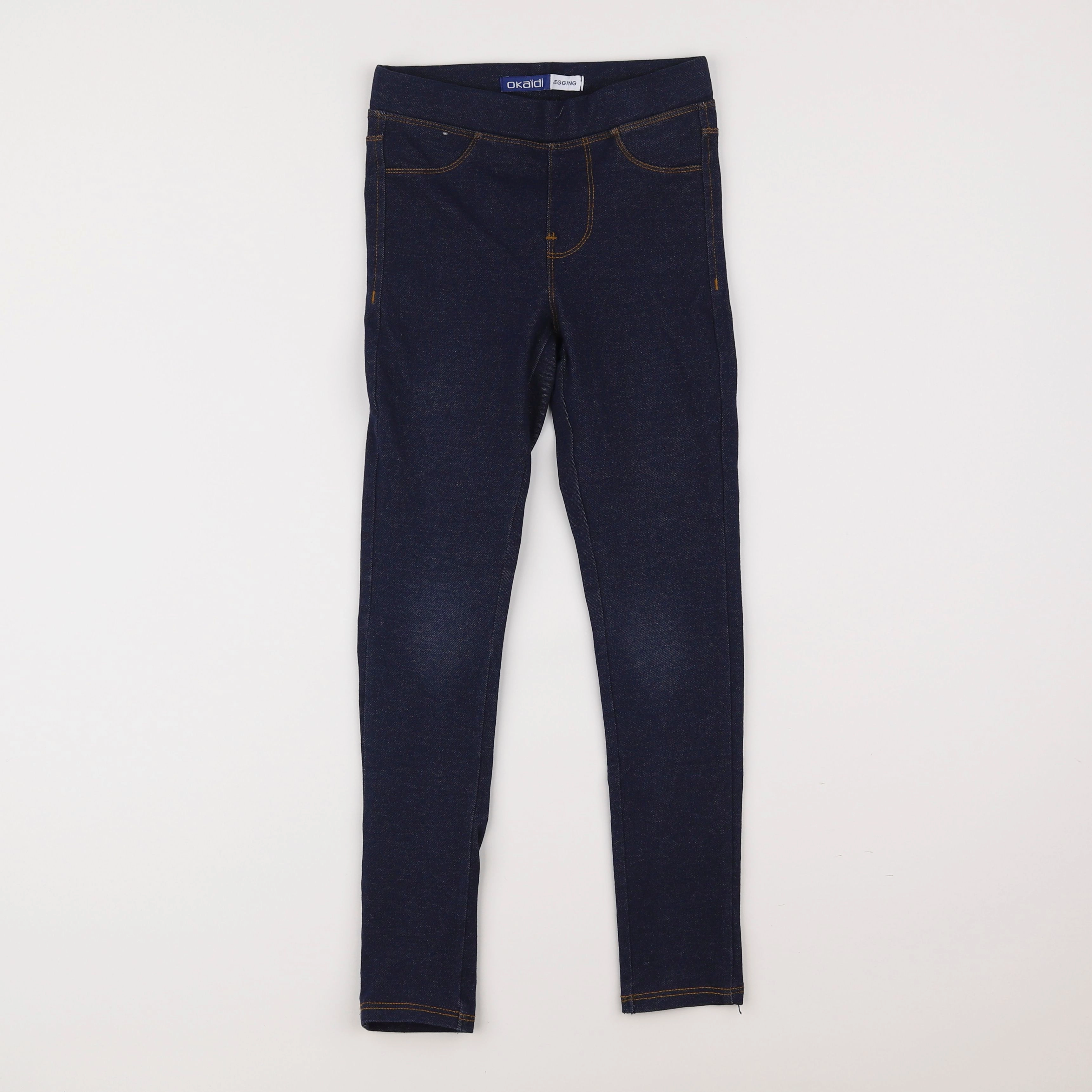 Okaidi - jegging bleu - 8 ans