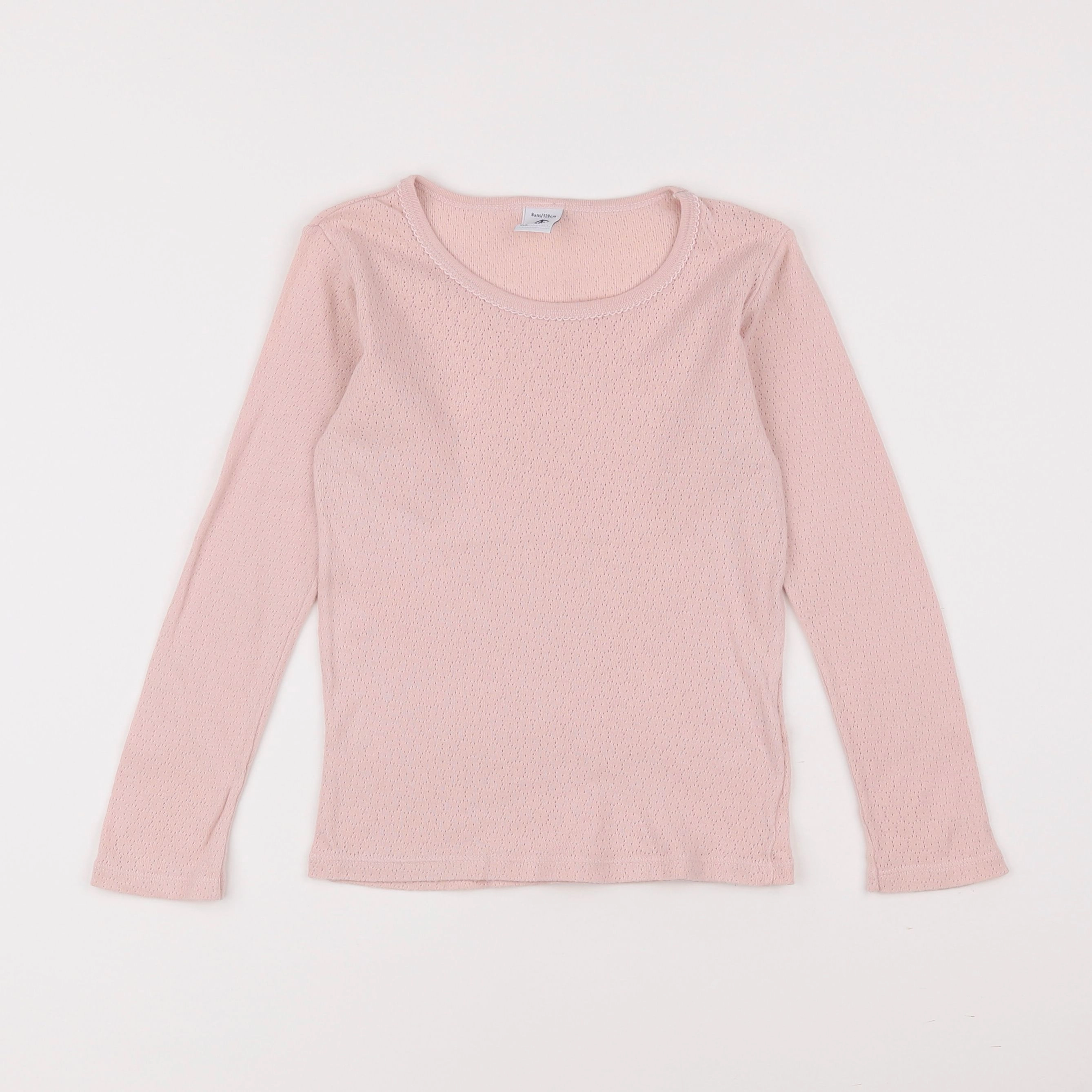 Petit Bateau - maillot de corps rose - 8 ans