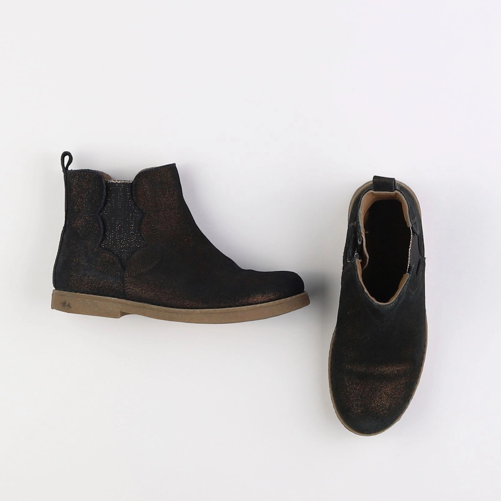 Vertbaudet - boots bronze - pointure 33