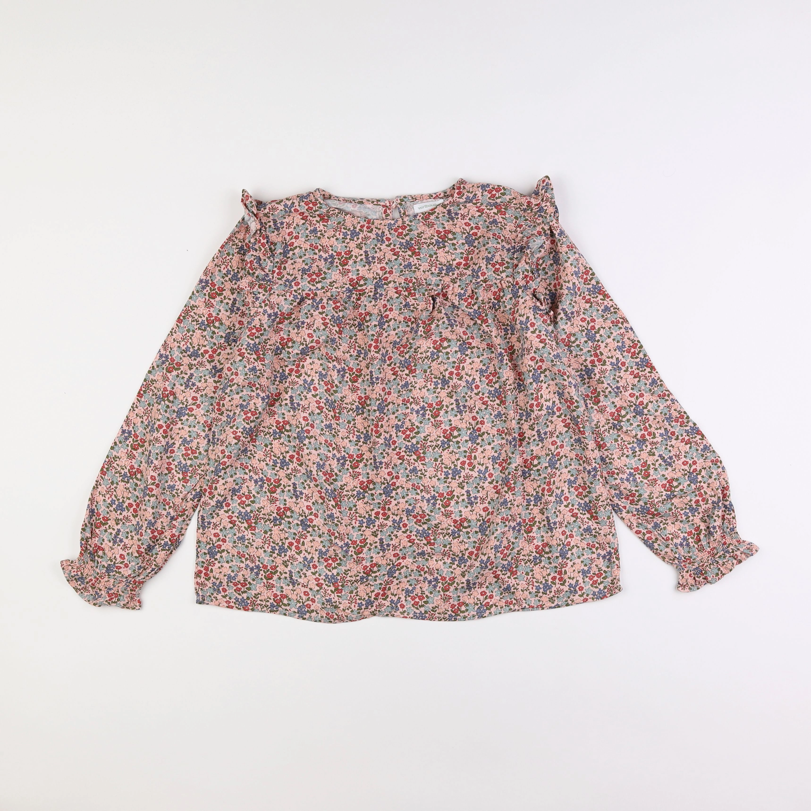 Vertbaudet - blouse multicolore - 10 ans
