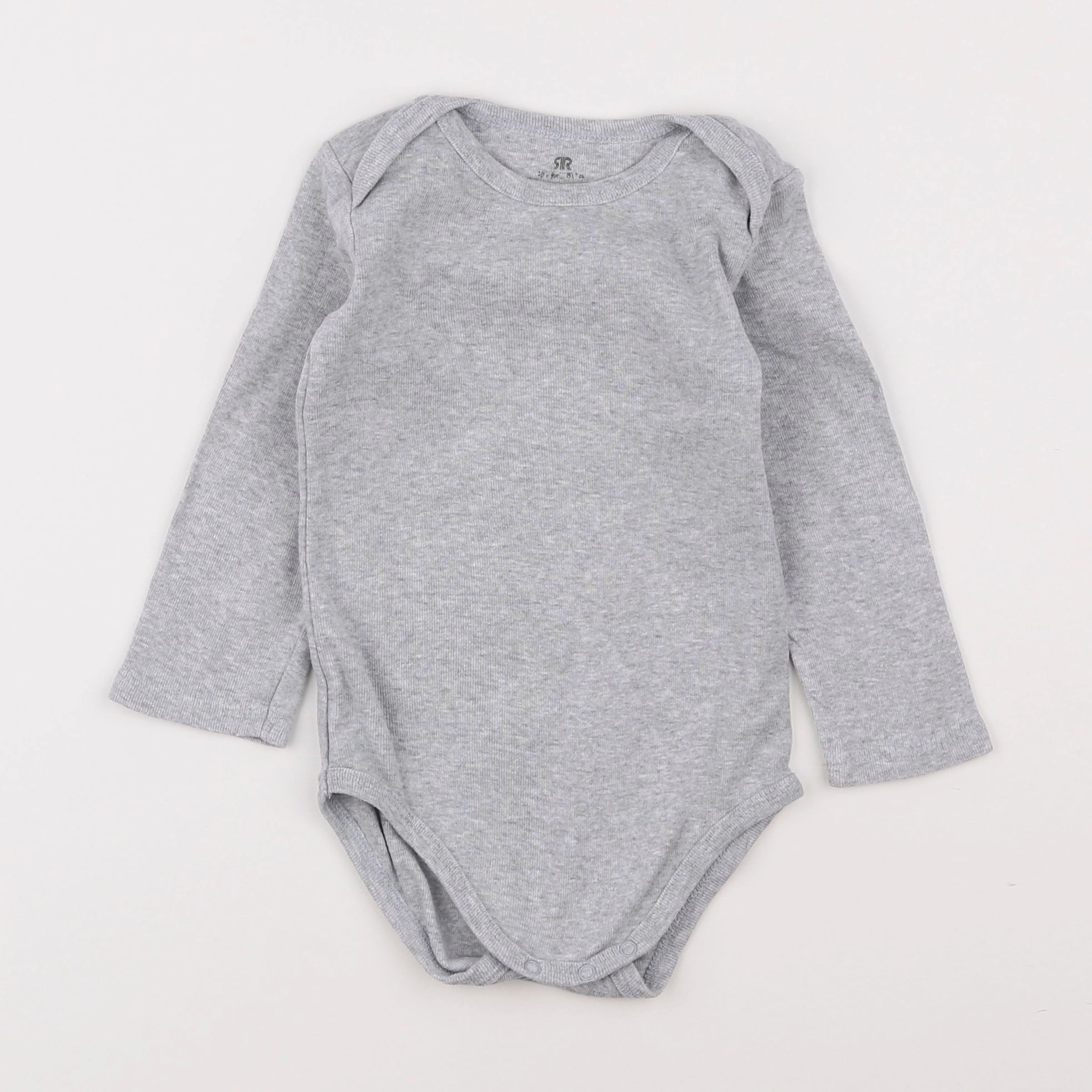 La Redoute - body gris - 18 mois