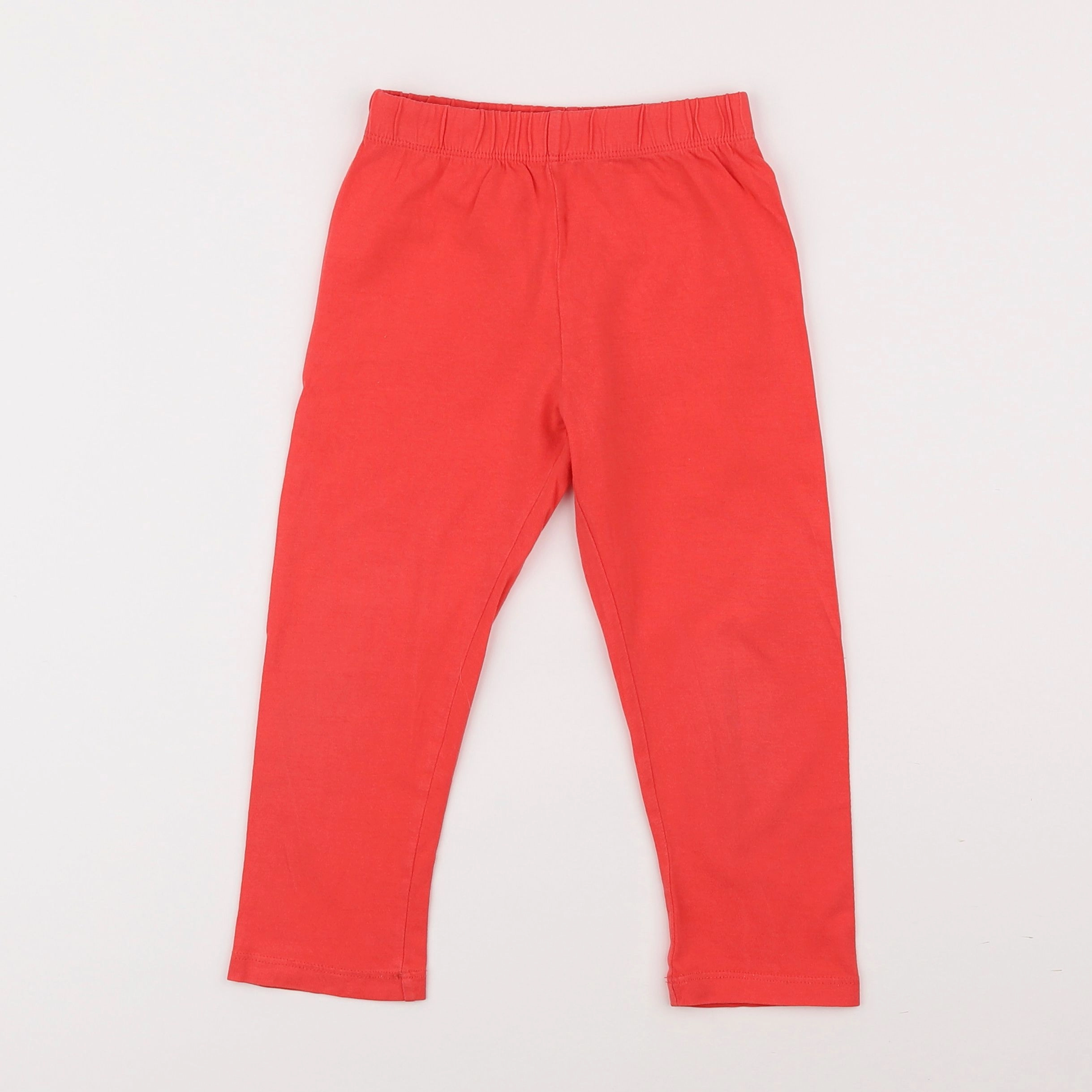 Vertbaudet - legging rouge - 3 ans