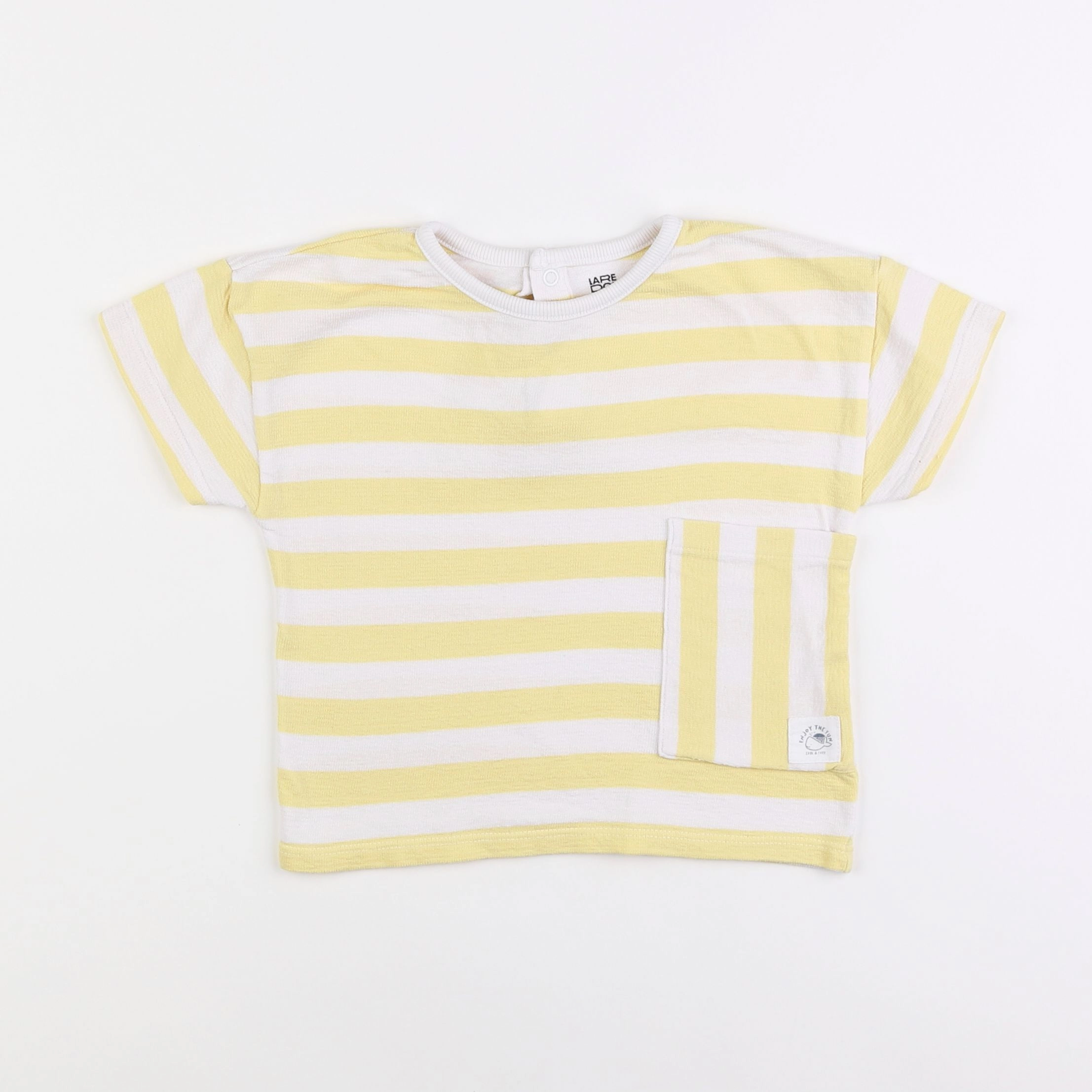 La Redoute - tee-shirt jaune - 3 ans