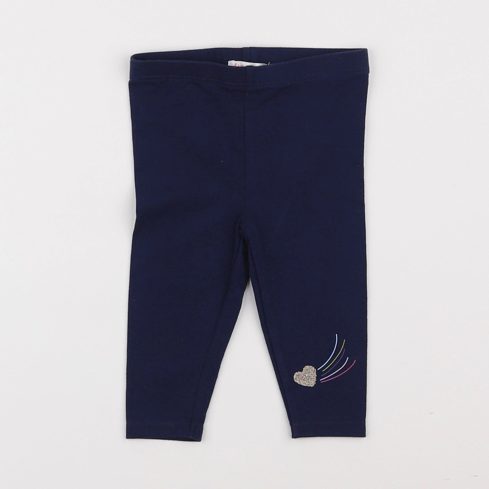 Billie Blush - legging bleu - 6 mois