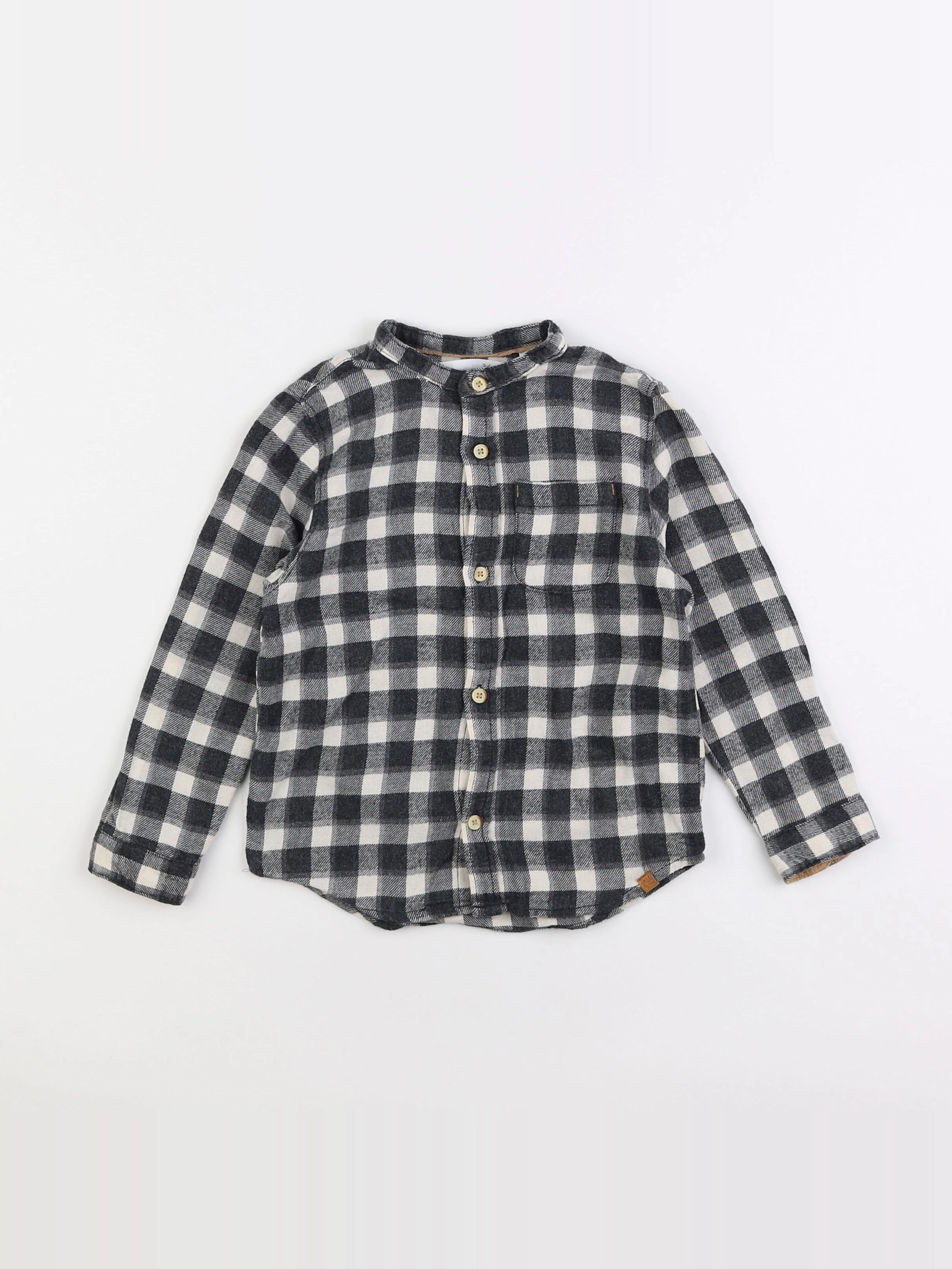 Zara - chemise gris - 3/4 ans