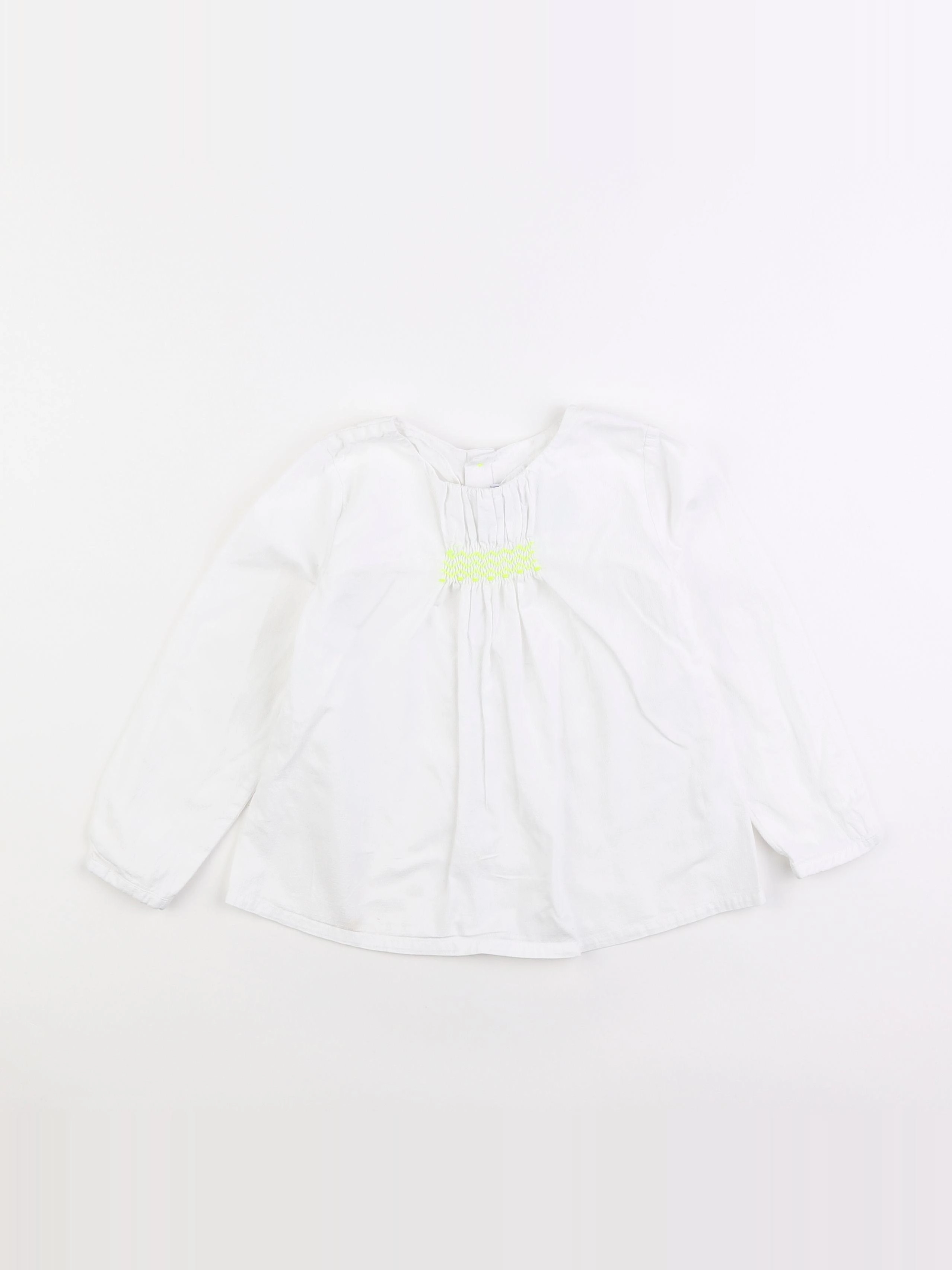Jacadi - blouse blanc - 4 ans