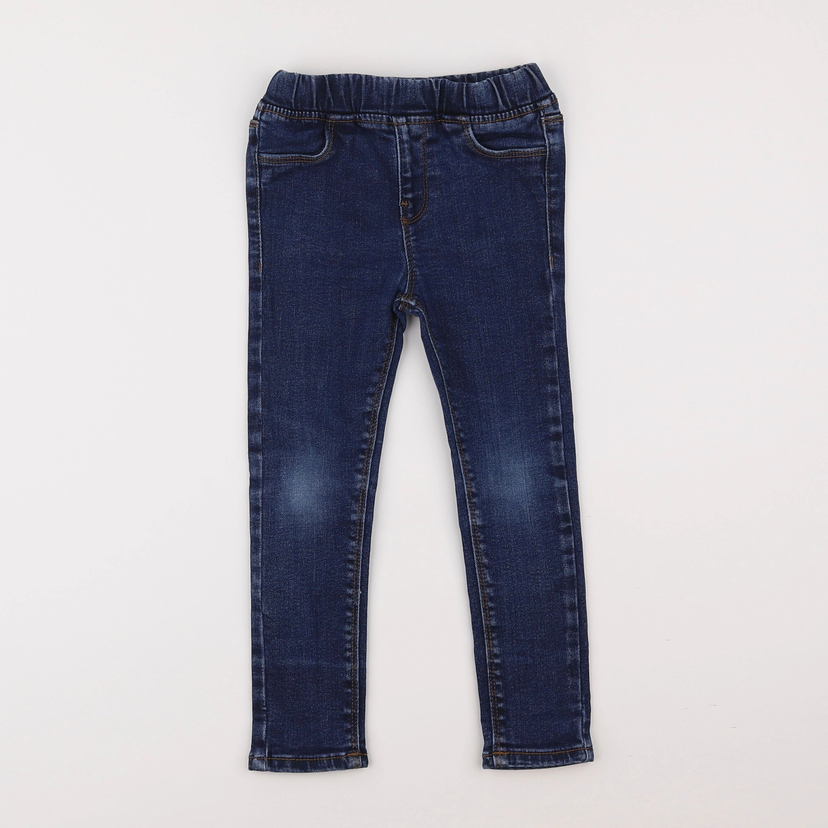 Vertbaudet - jegging bleu - 4 ans