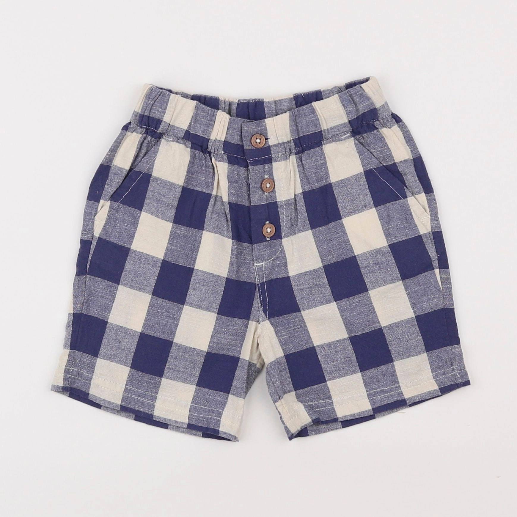 Boutchou - short bleu - 18 mois