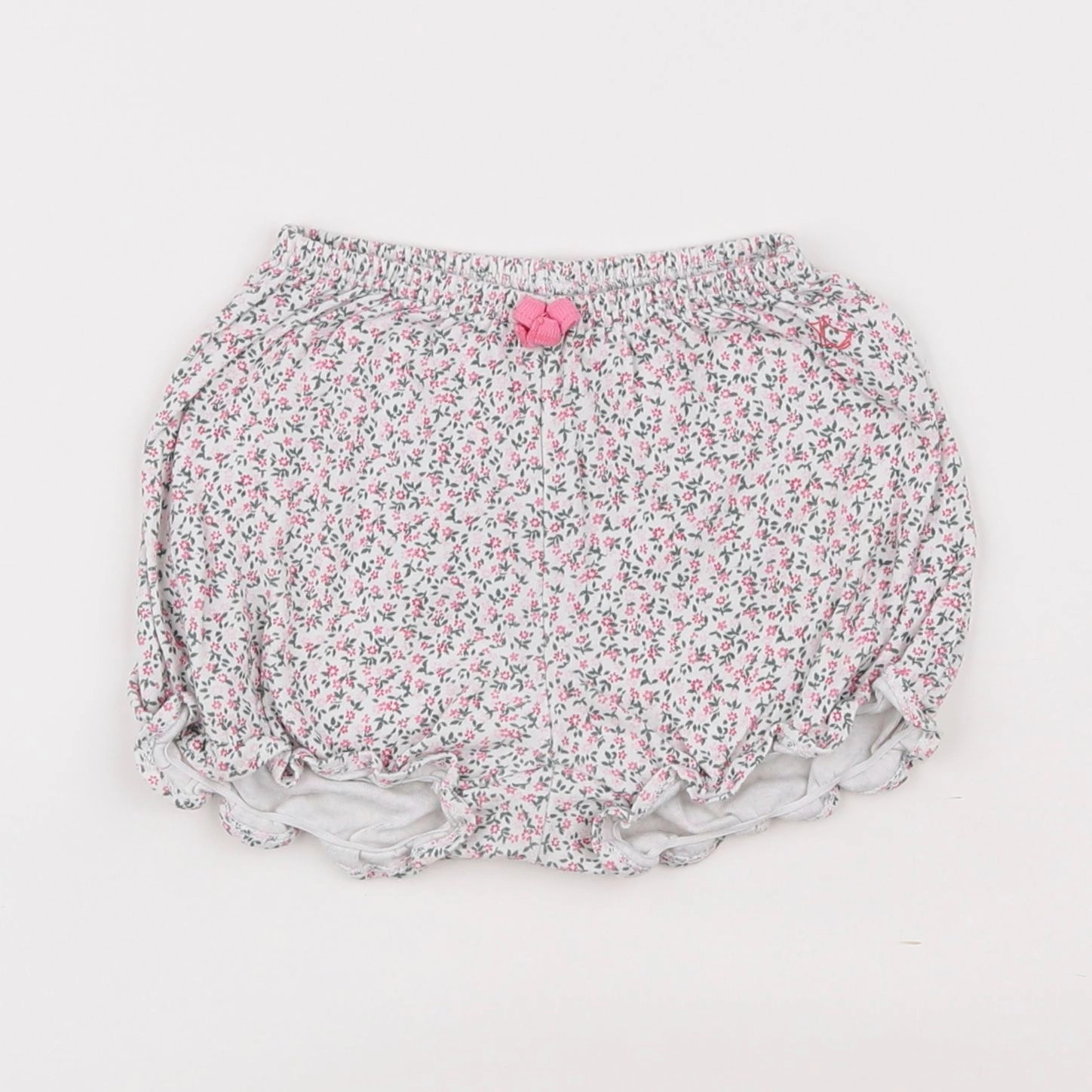 Petit Bateau - bloomer blanc - 18 mois