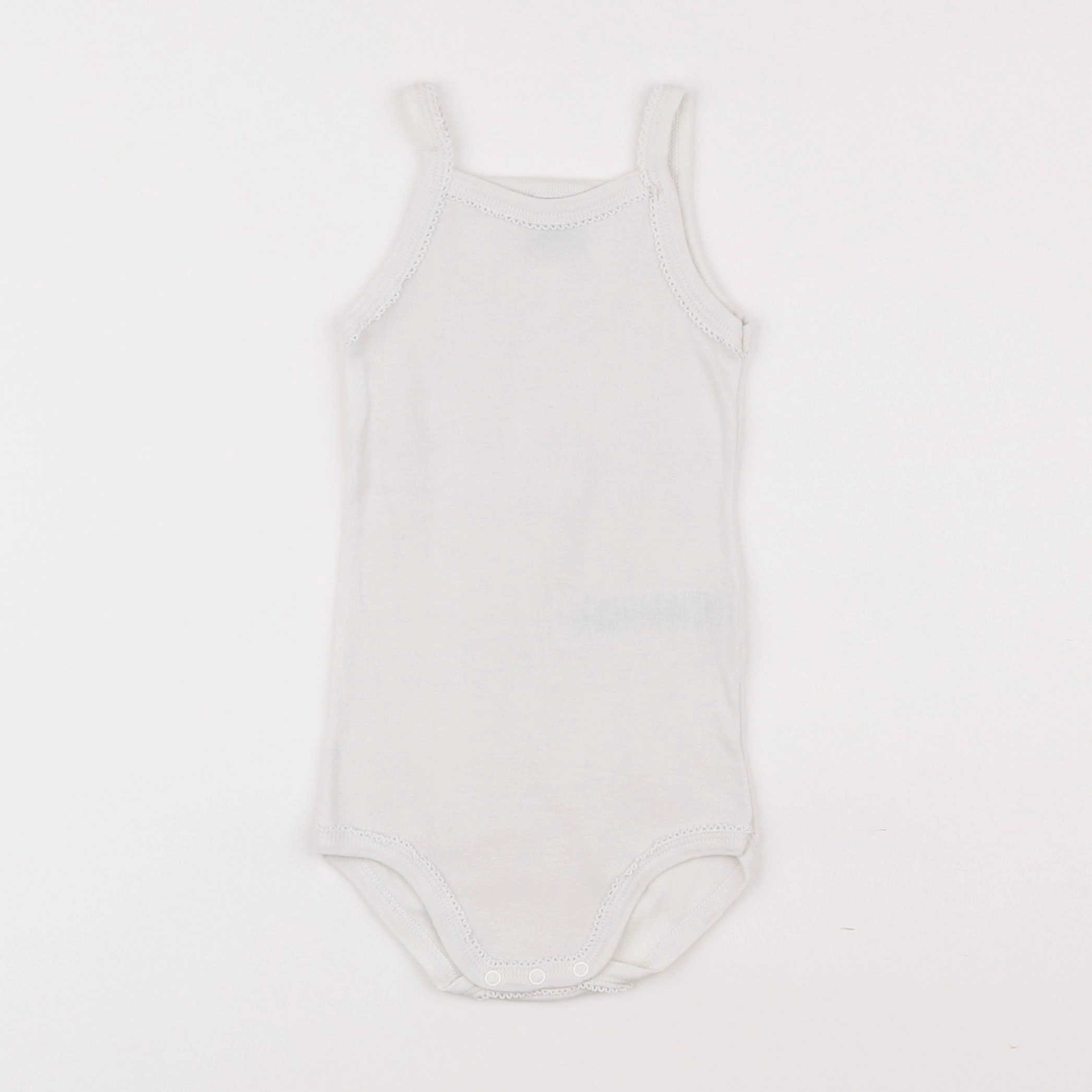 Petit Bateau - body blanc - 18 mois