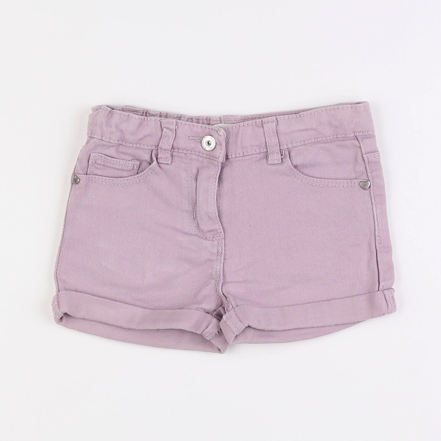 Vertbaudet - short violet - 4 ans