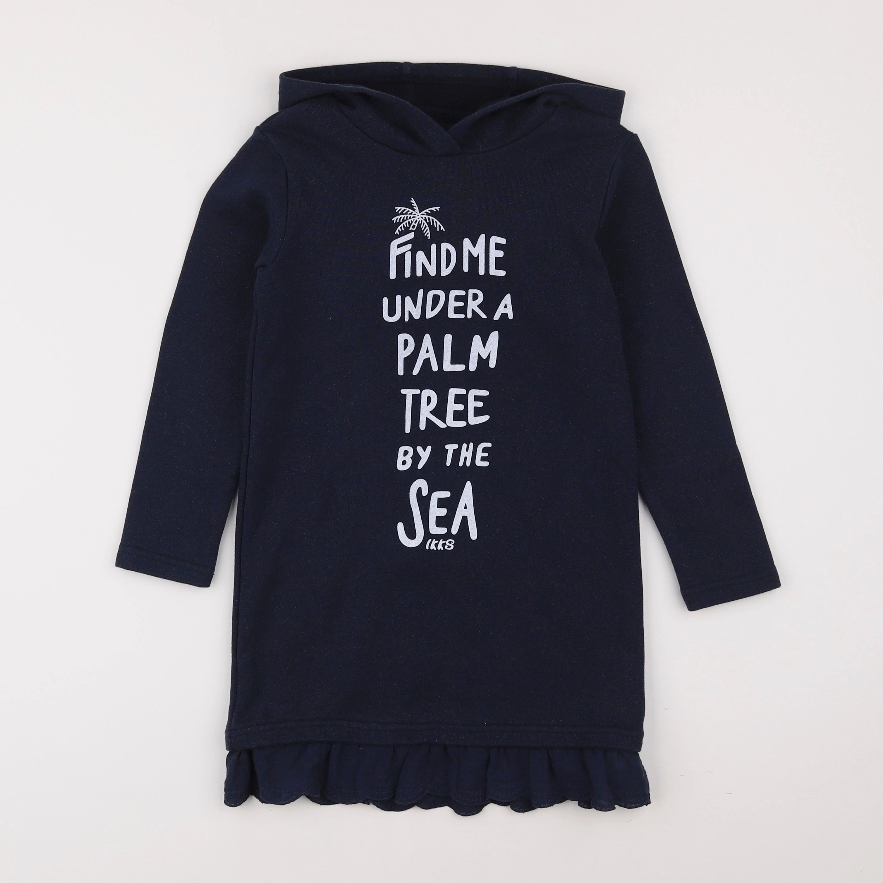 IKKS - robe bleu - 5 ans