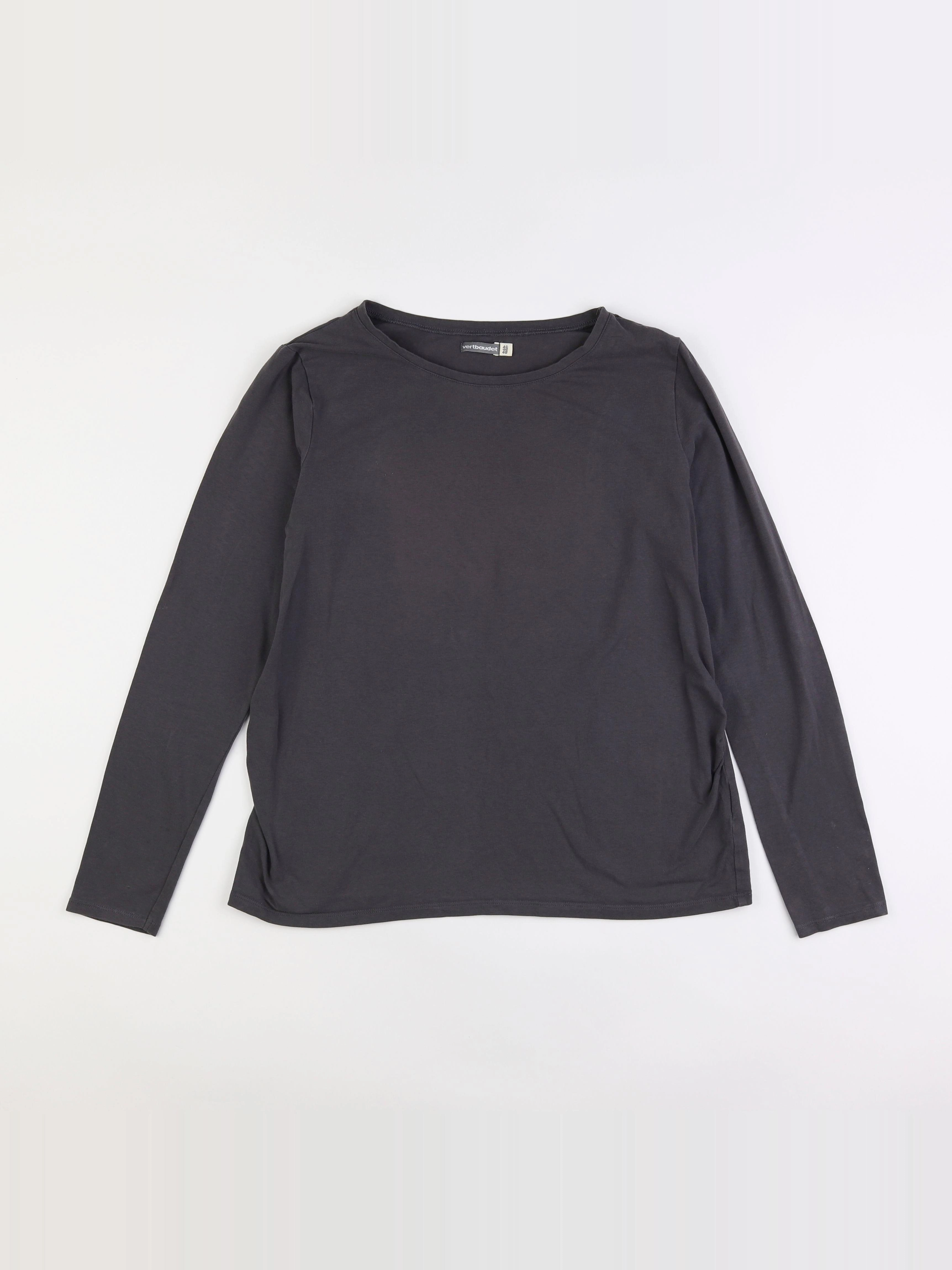 Vertbaudet - tee-shirt grossesse gris - 46 à 48
