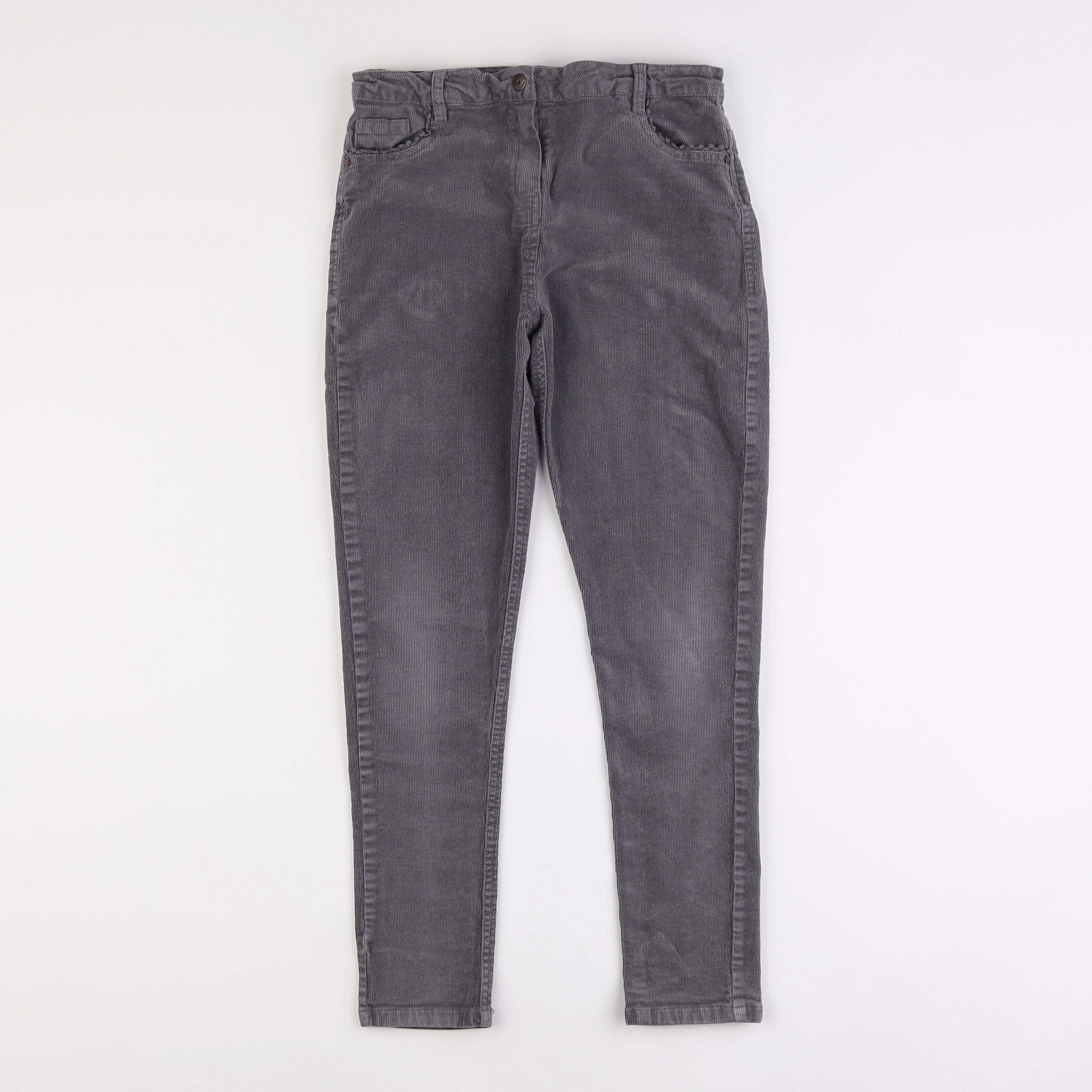 Vertbaudet - pantalon gris - 14 ans