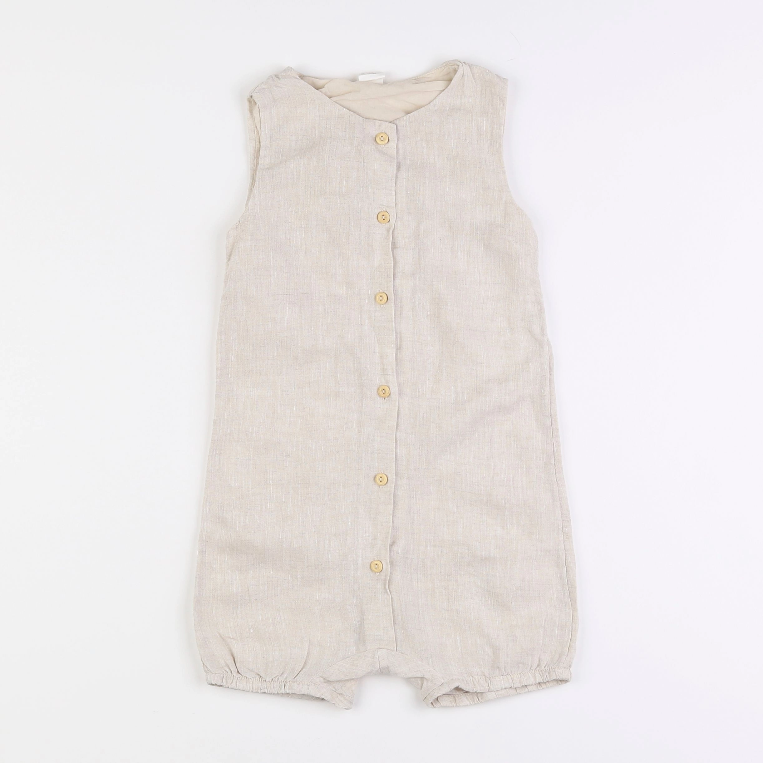 H&M - combinaison beige - 2/3 ans