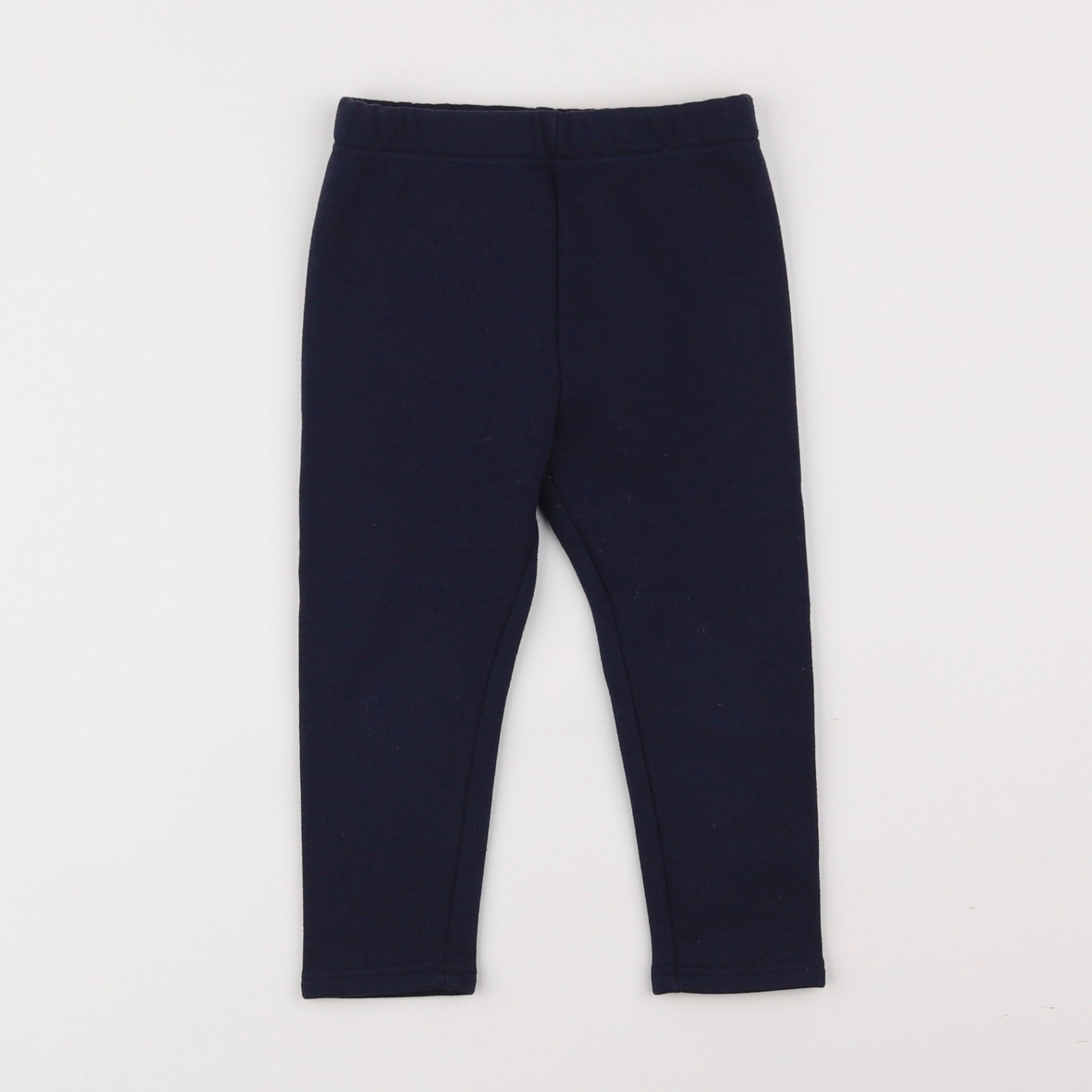 Vertbaudet - legging doublé bleu - 3 ans