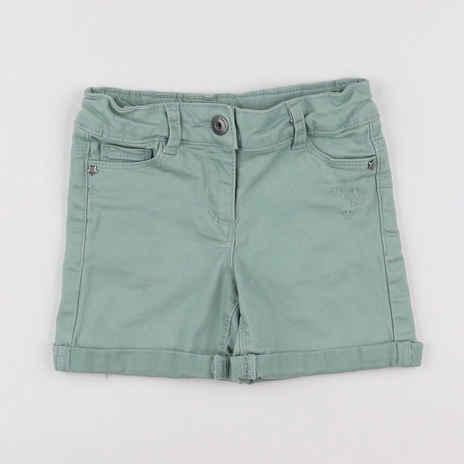 Vertbaudet - short vert - 3 ans