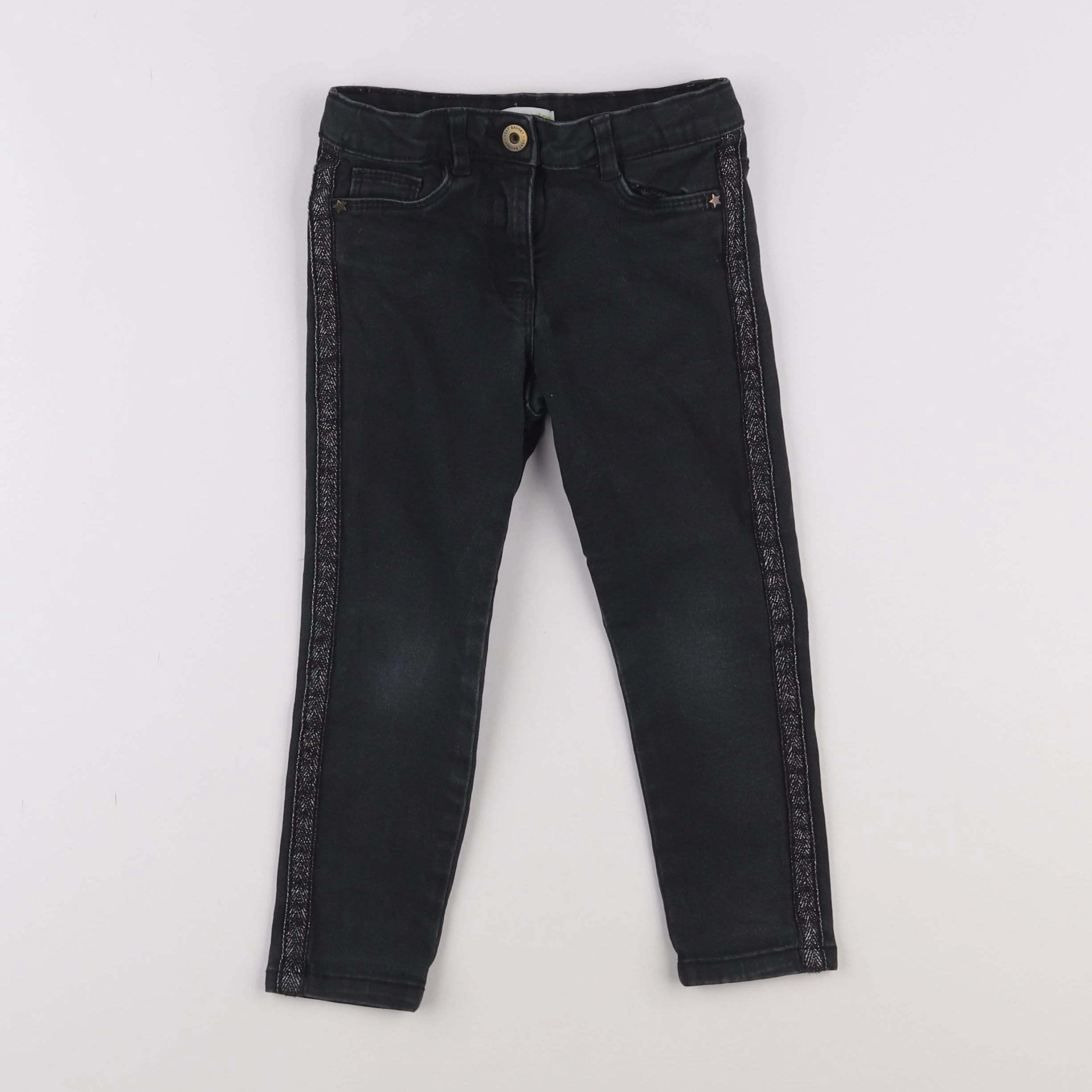 Vertbaudet - pantalon noir - 3 ans