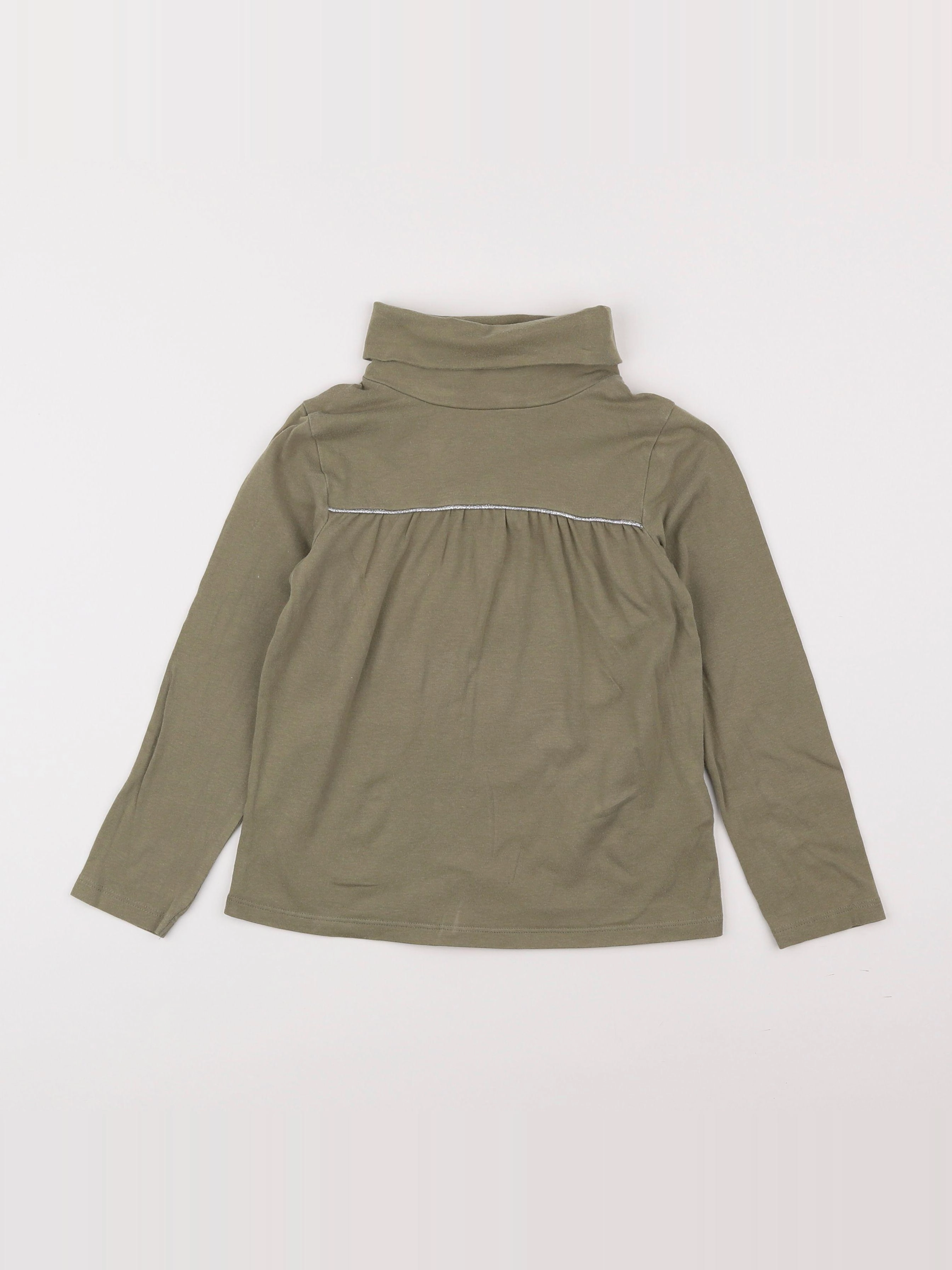 Vertbaudet - sous-pull vert - 6 ans