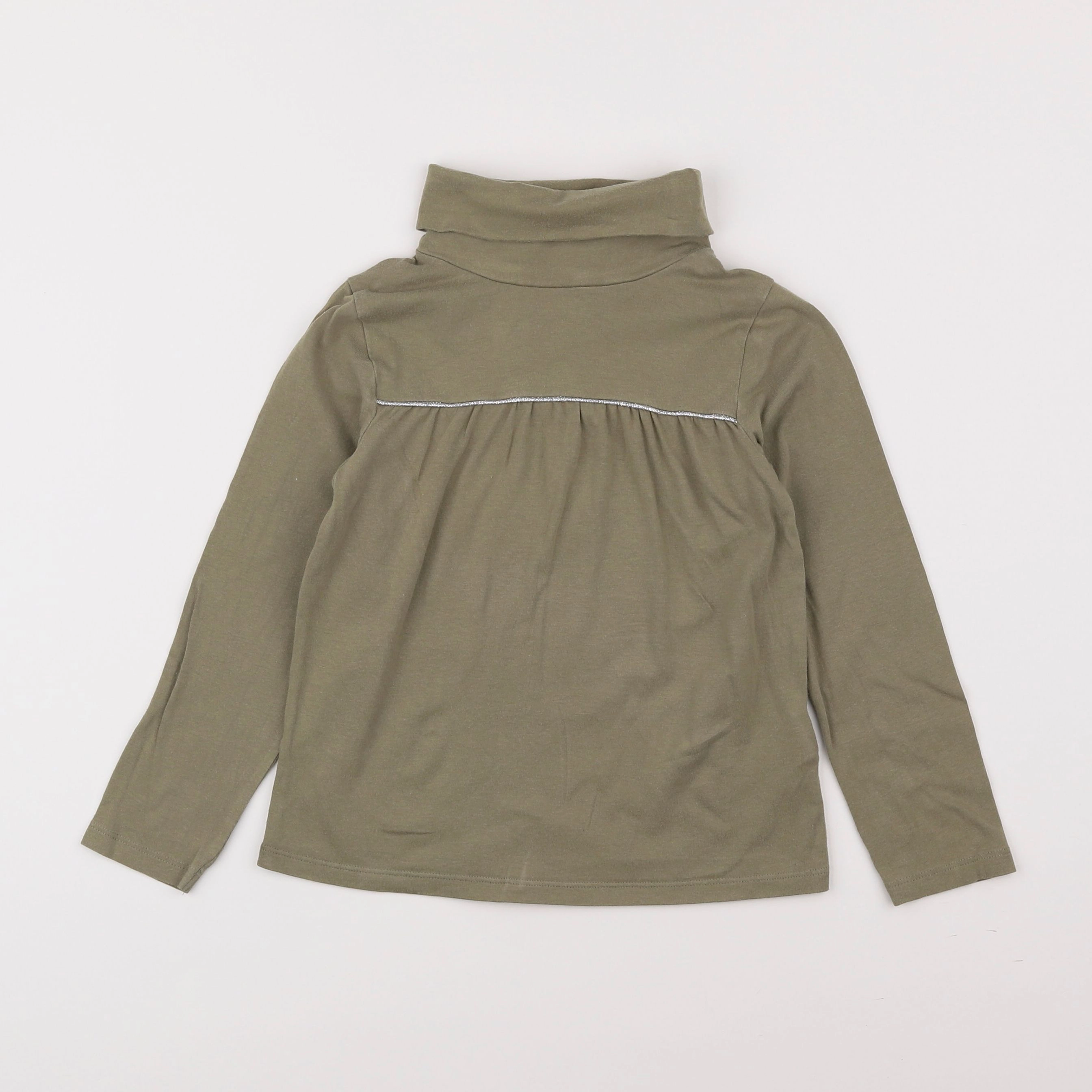 Vertbaudet - sous-pull vert - 6 ans