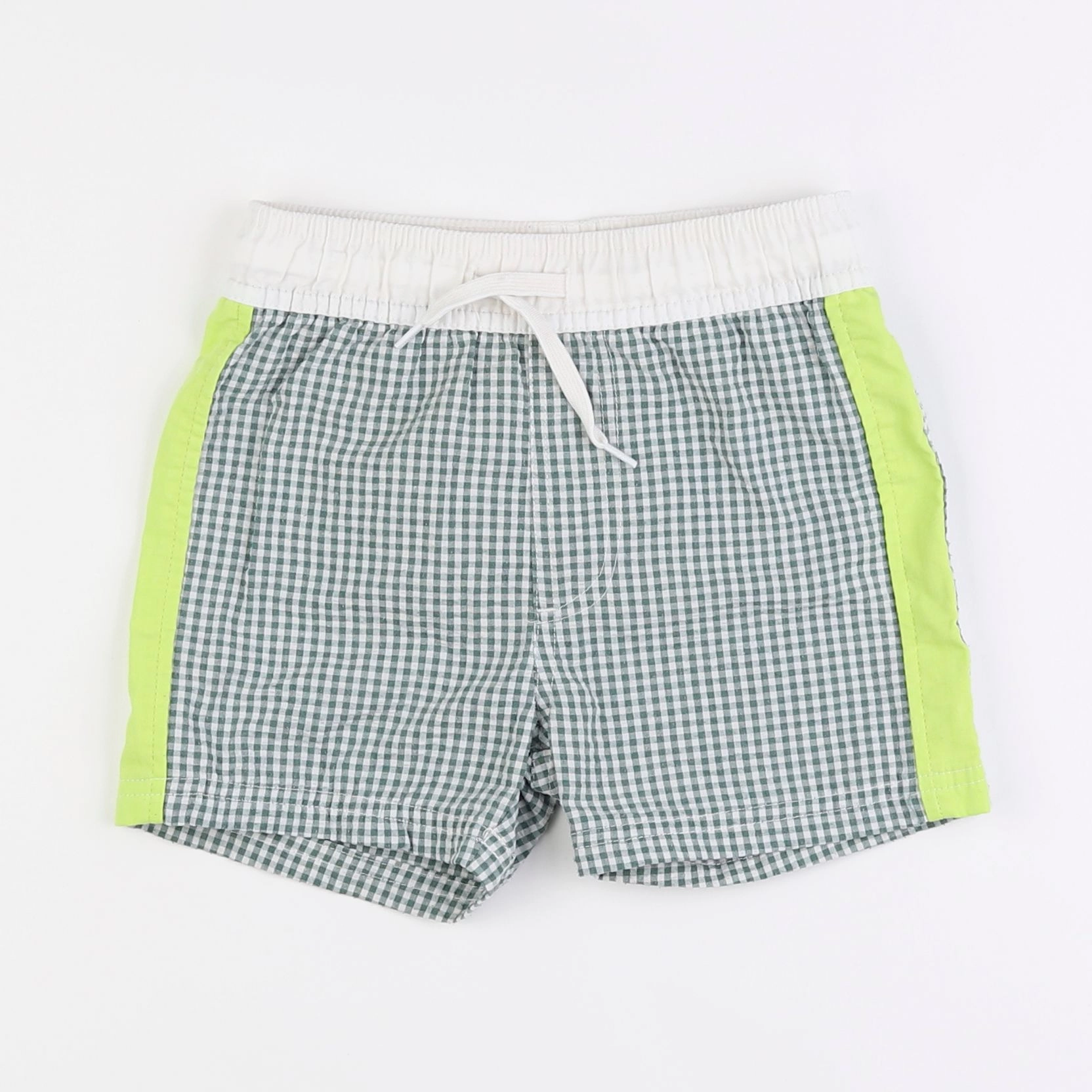 Monoprix - maillot de bain vert - 4 ans