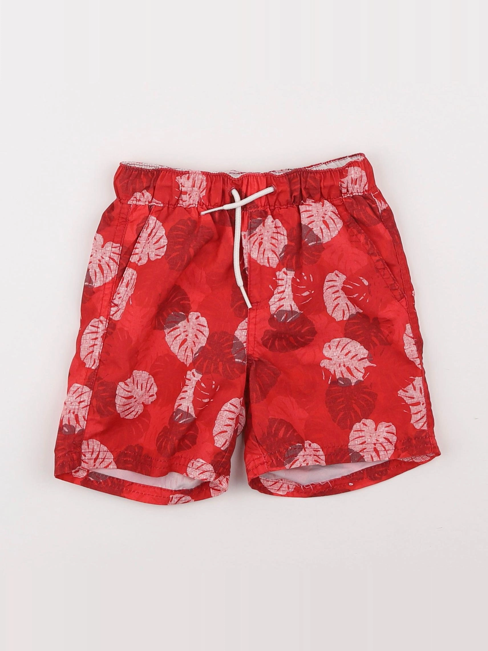 Vertbaudet - maillot de bain rouge - 2 ans