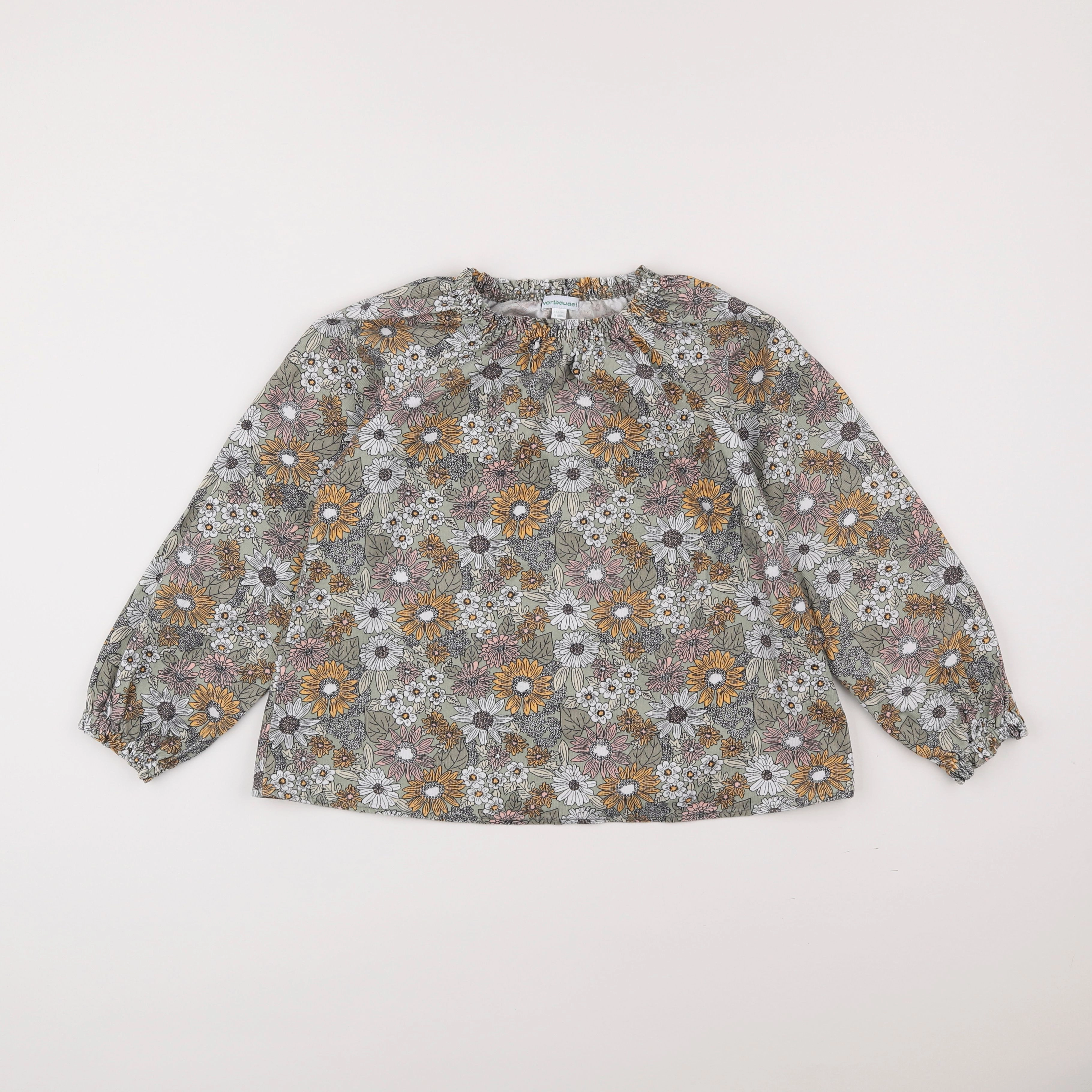 Vertbaudet - blouse multicolore - 9 ans