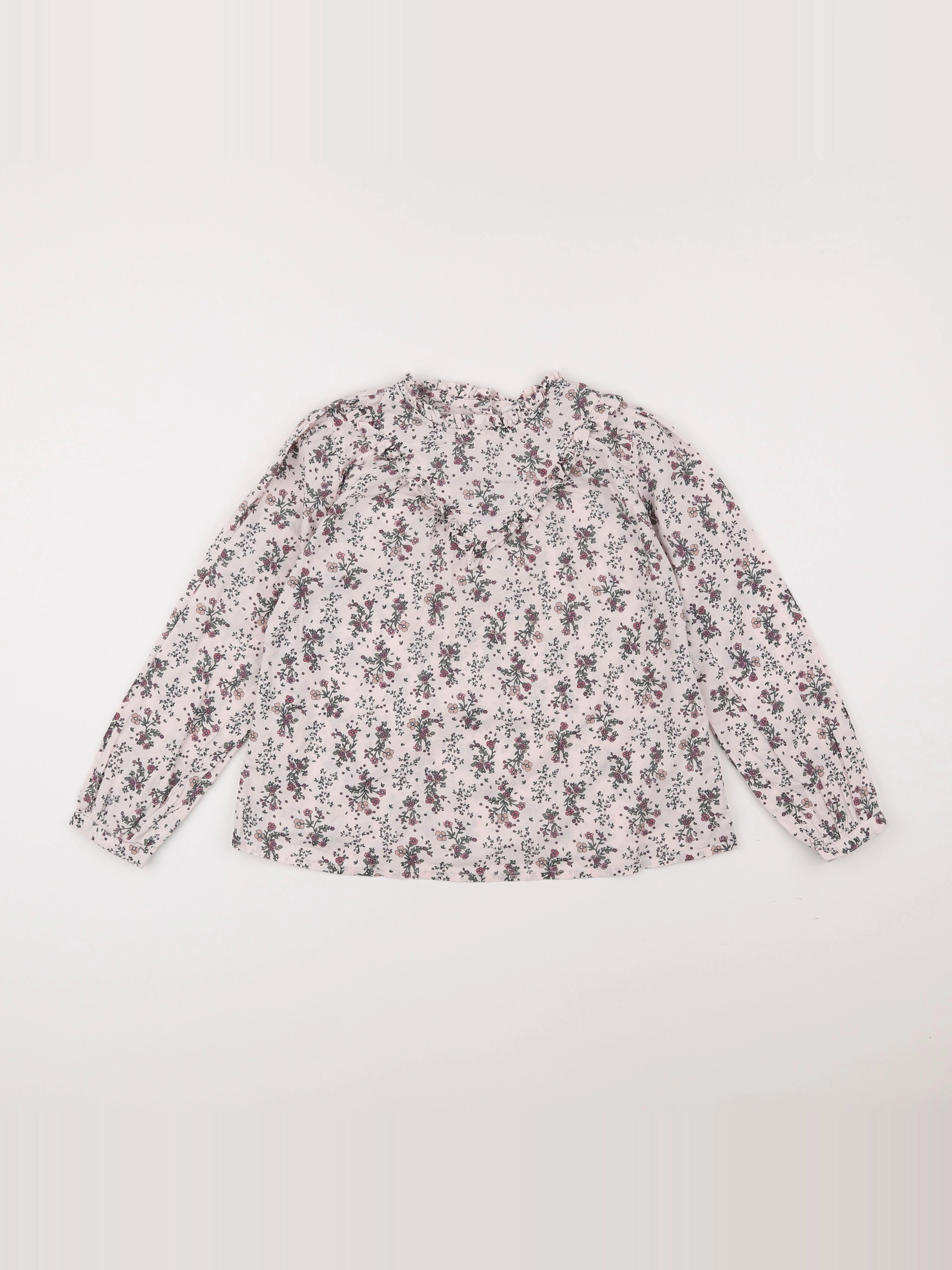 Vertbaudet - blouse multicolore - 9 ans