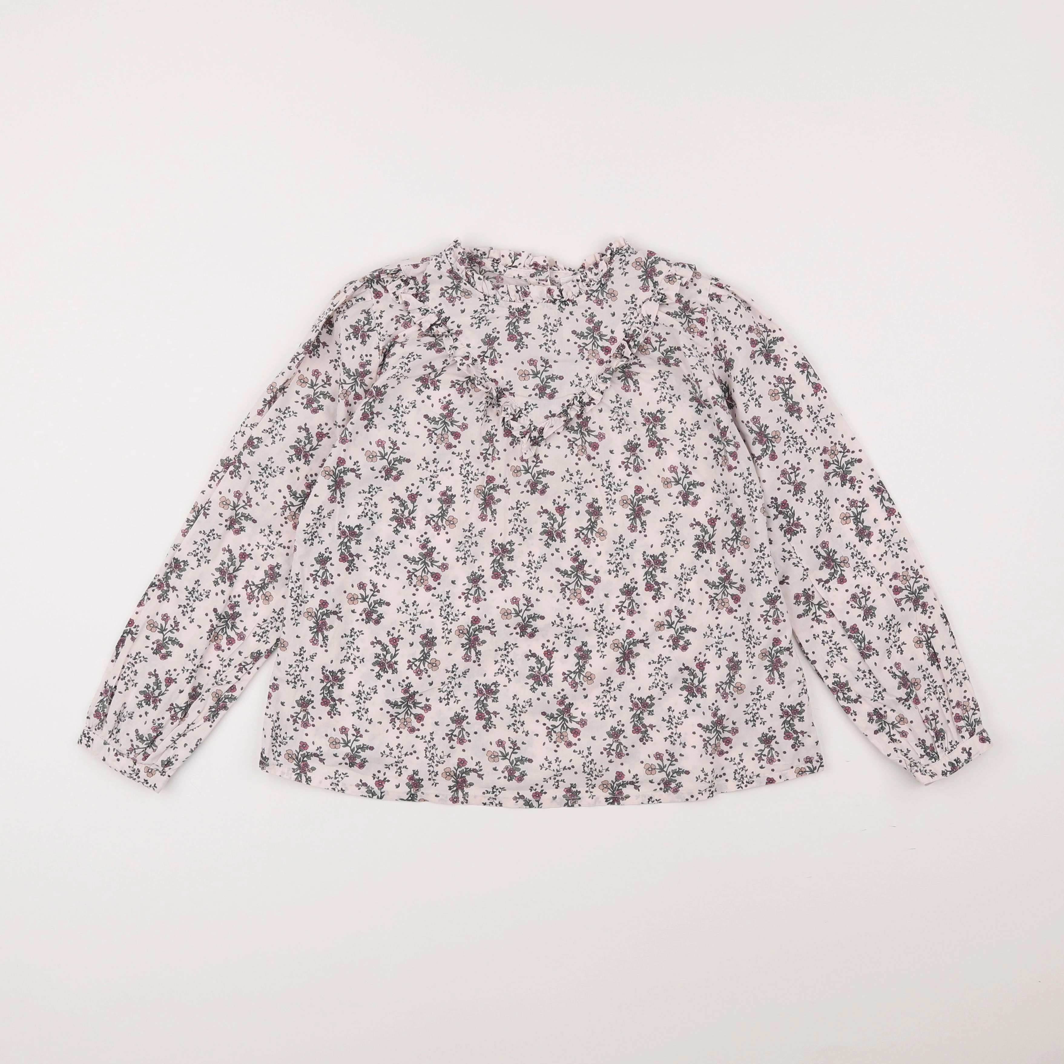 Vertbaudet - blouse multicolore - 9 ans
