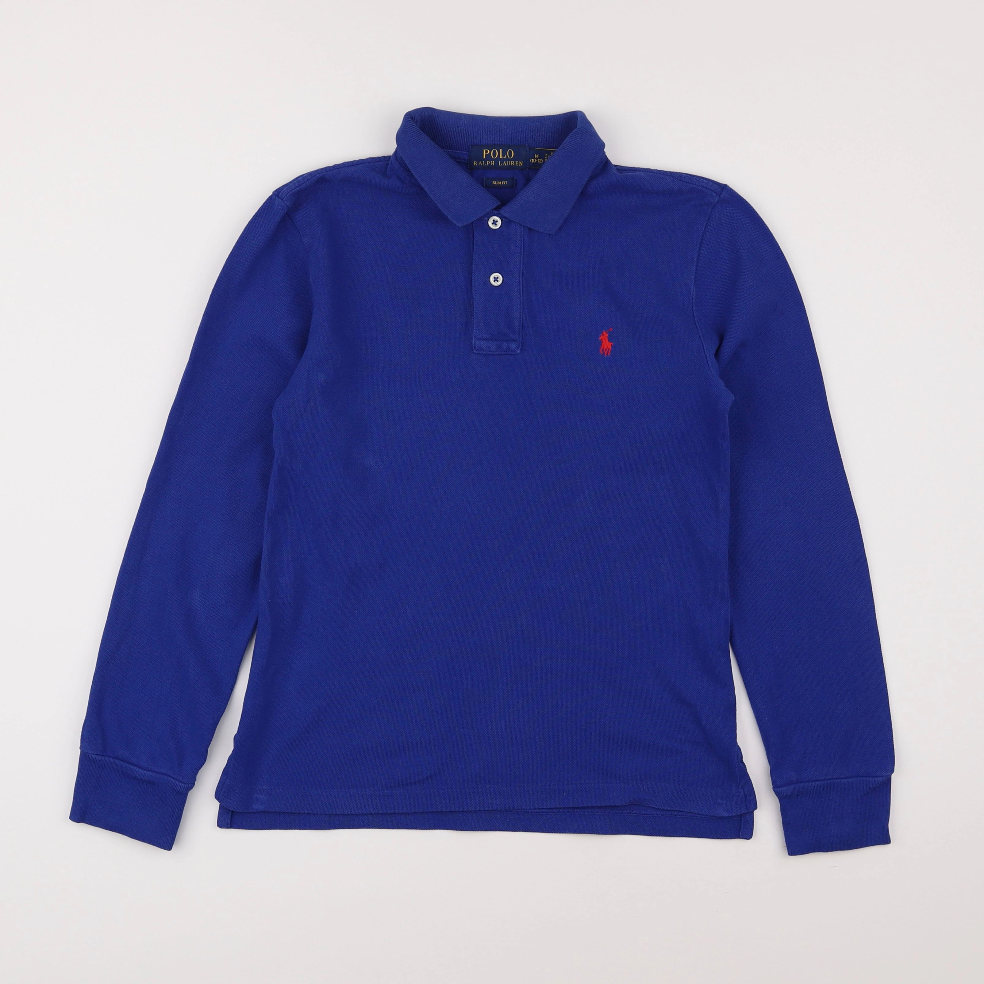 Ralph Lauren - polo bleu - 10/12 ans