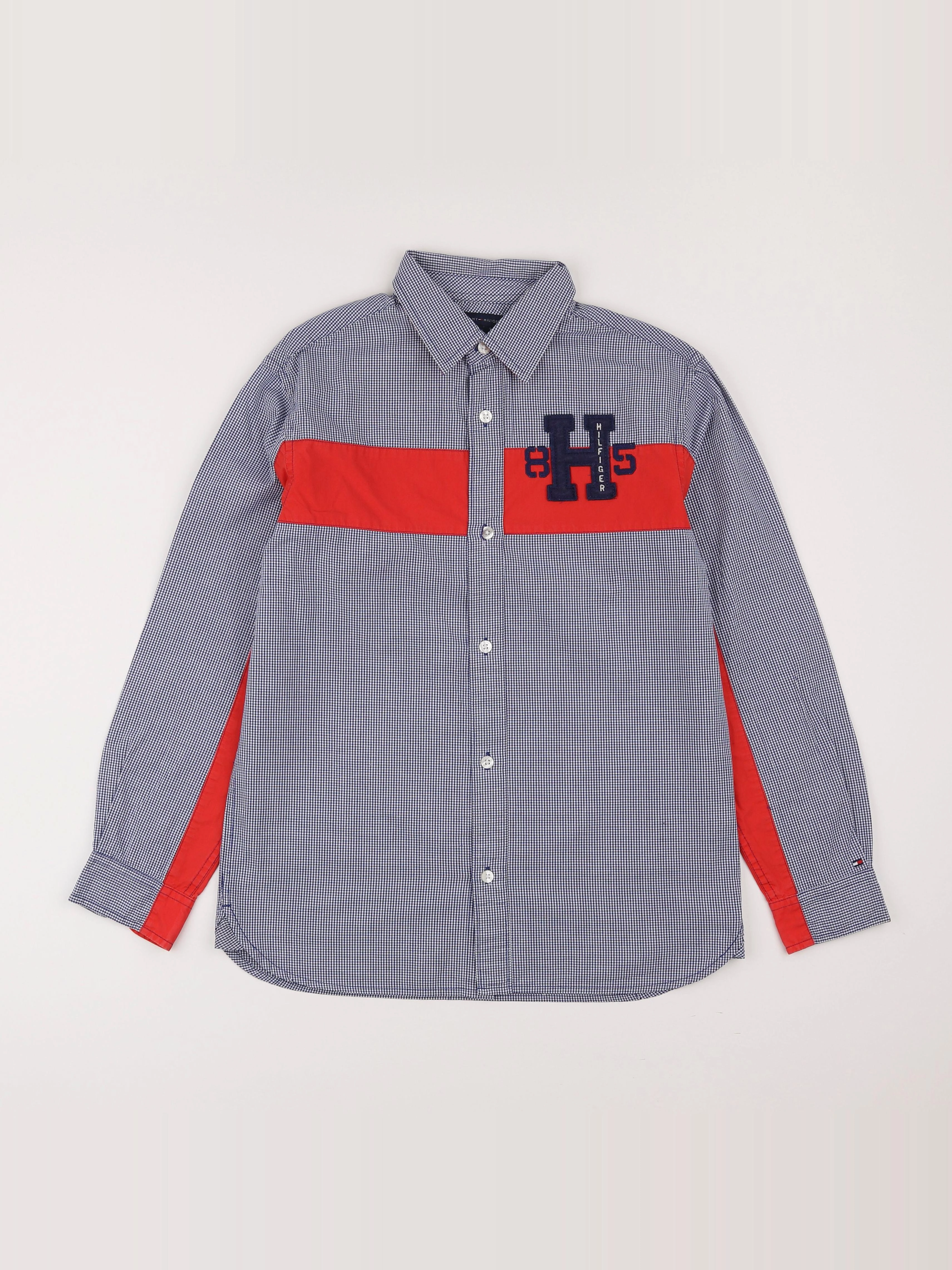 Tommy Hilfiger - chemise imprimé au dos bleu - 12/14 ans
