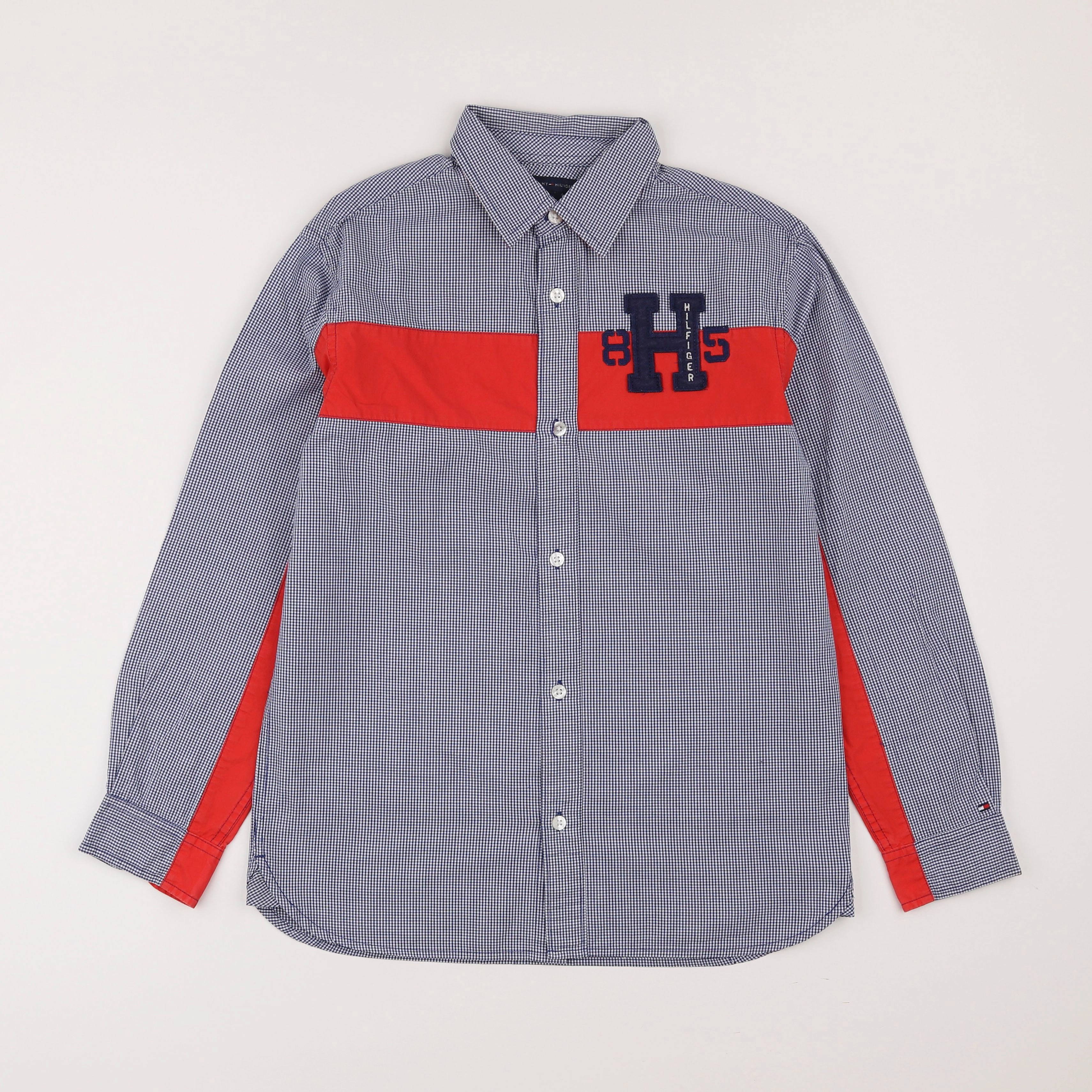 Tommy Hilfiger - chemise imprimé au dos bleu - 12/14 ans