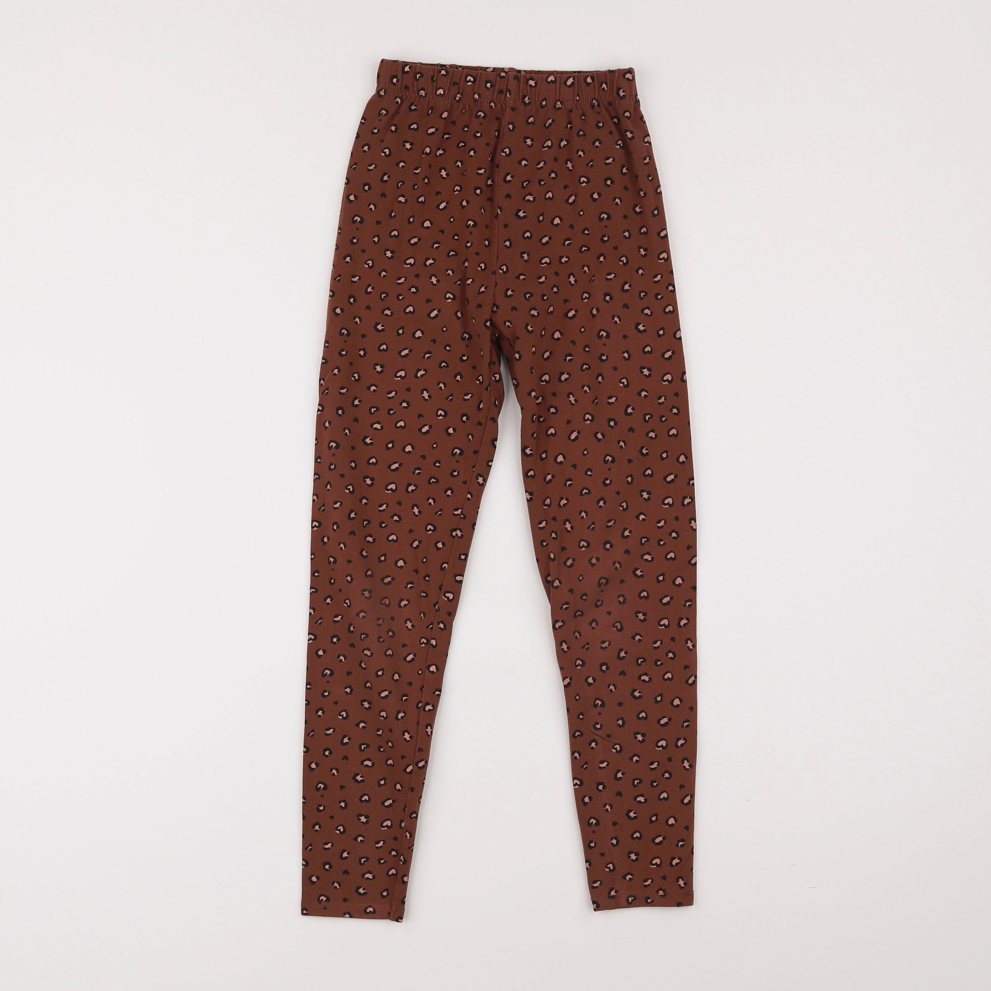 Vertbaudet - legging marron - 8 ans