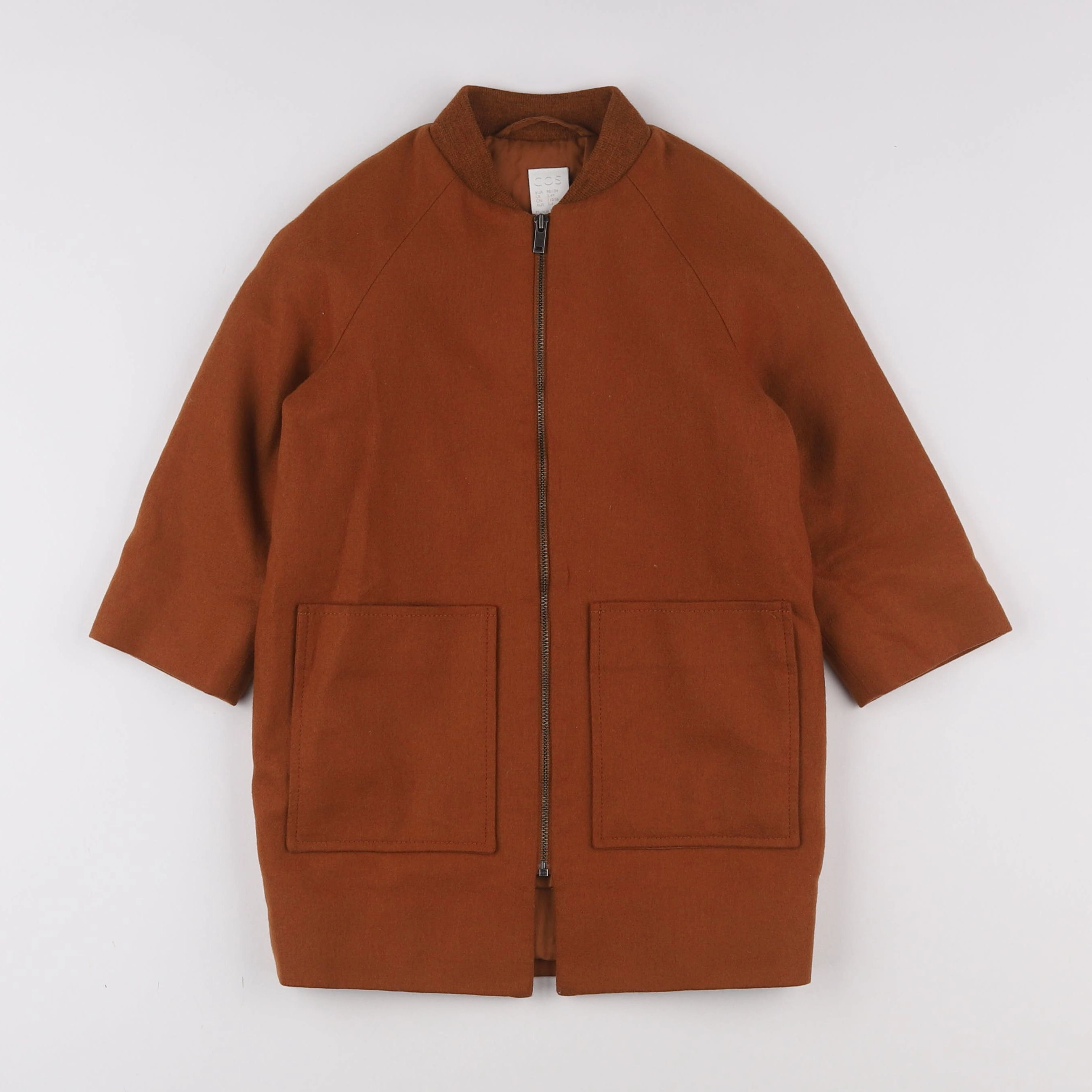 COS - veste marron - 2/4 ans