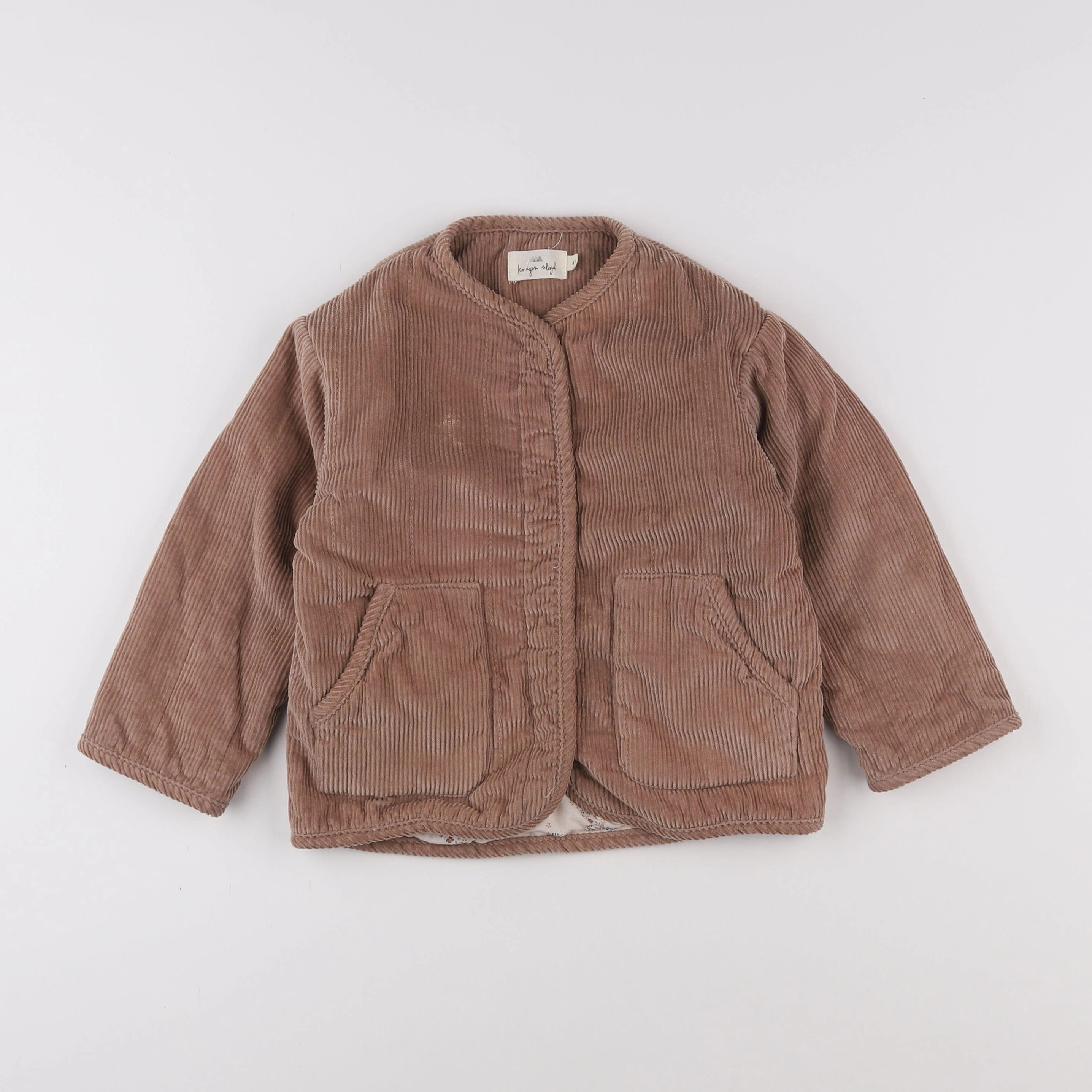 Konges slojd - veste marron - 4 ans