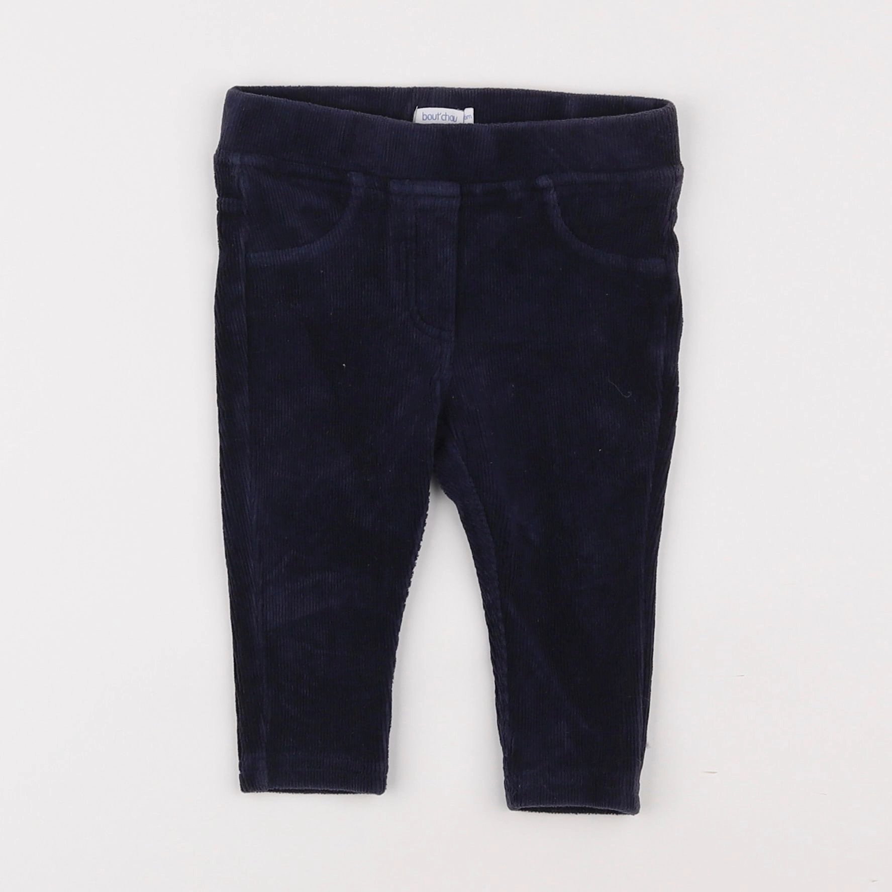 Boutchou - legging bleu - 6 mois